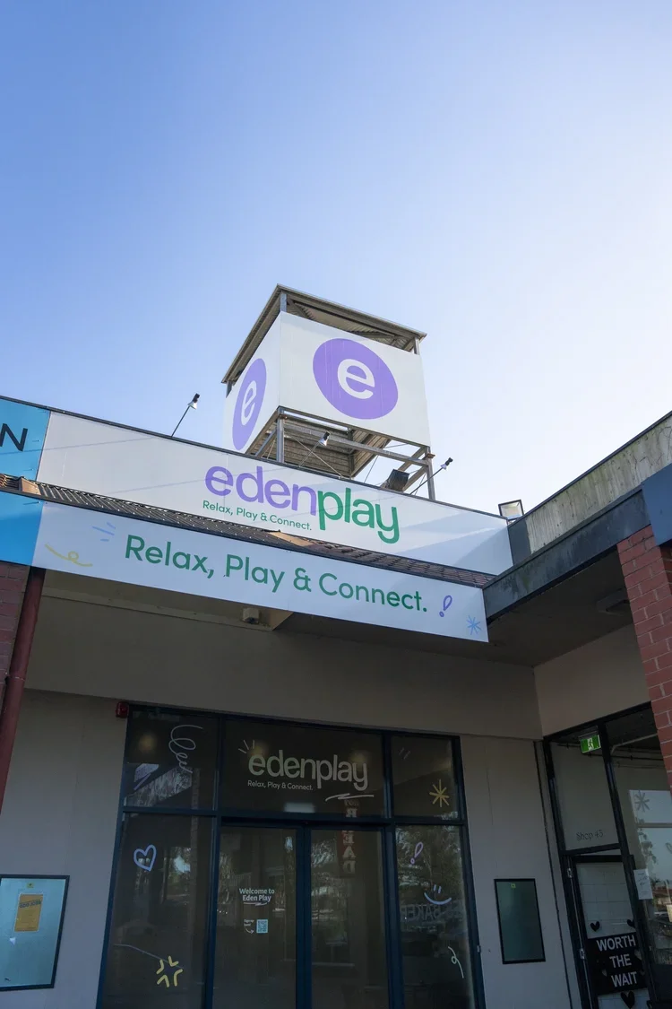 designing and installing the signage for Eden Play (2).webp