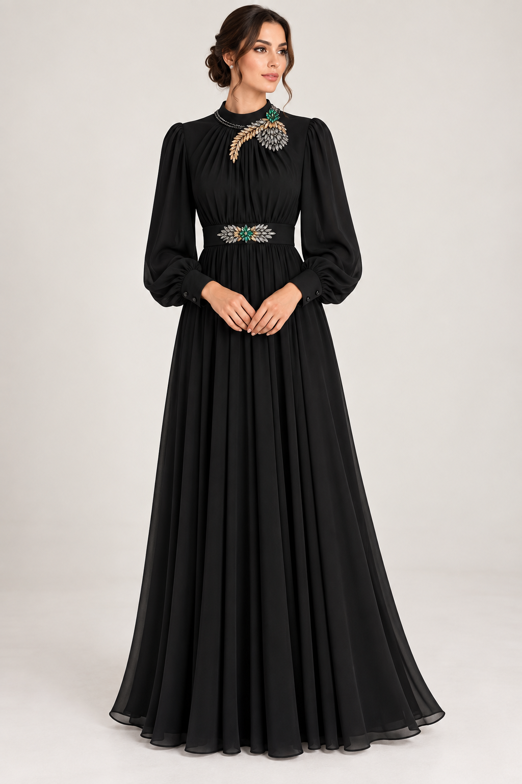Emerald Grace Gown