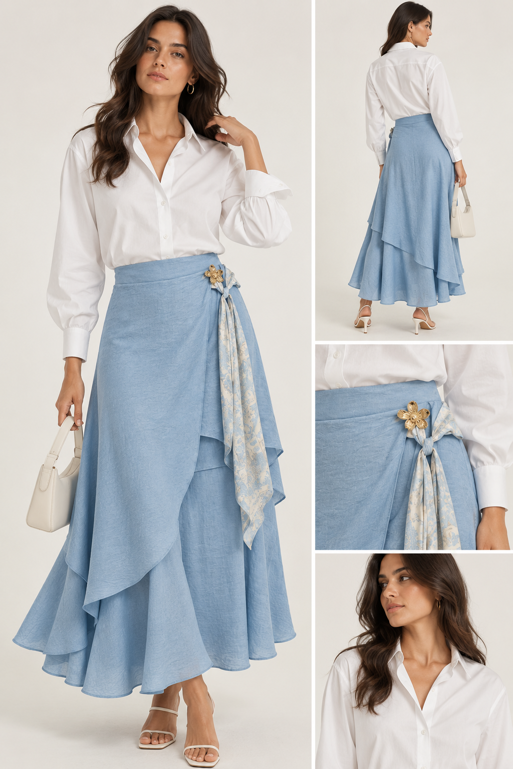 Skirt chiffon