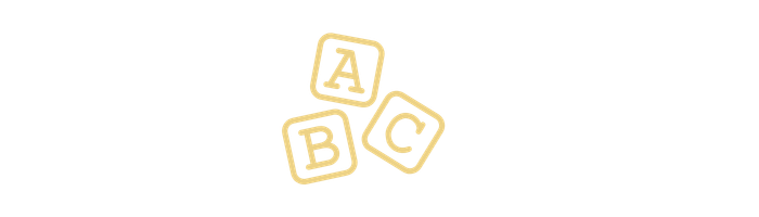 ABC block icons