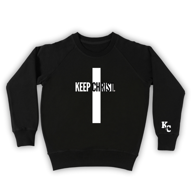 KEEP CHRIST Cross Sweatshirt