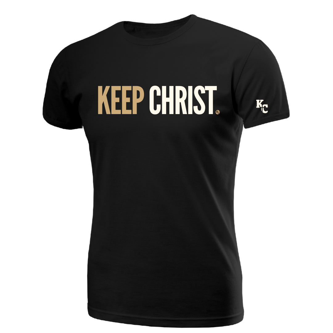 Bl “Keep Christ” Tee