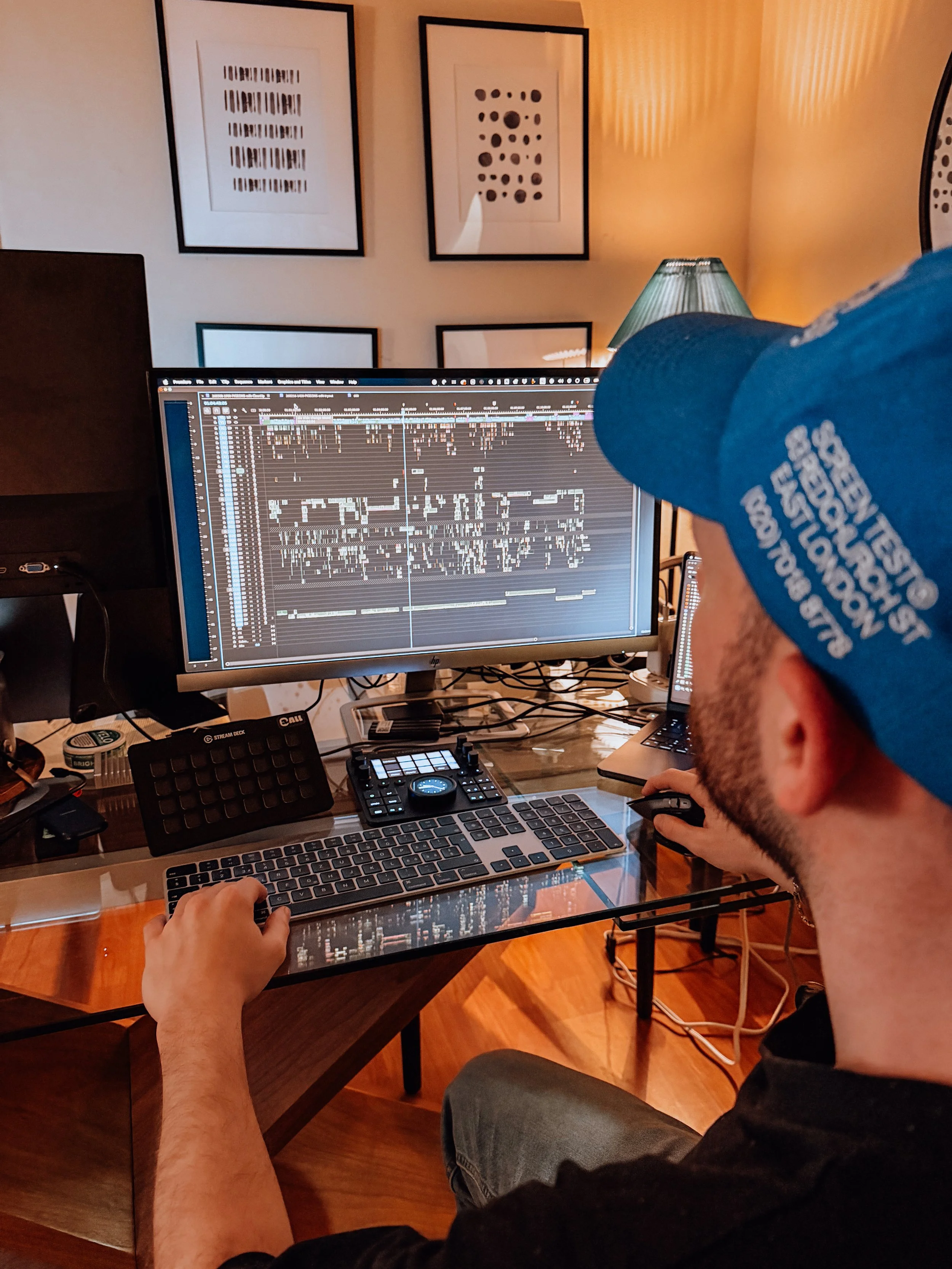 Last days in the LA edit Room