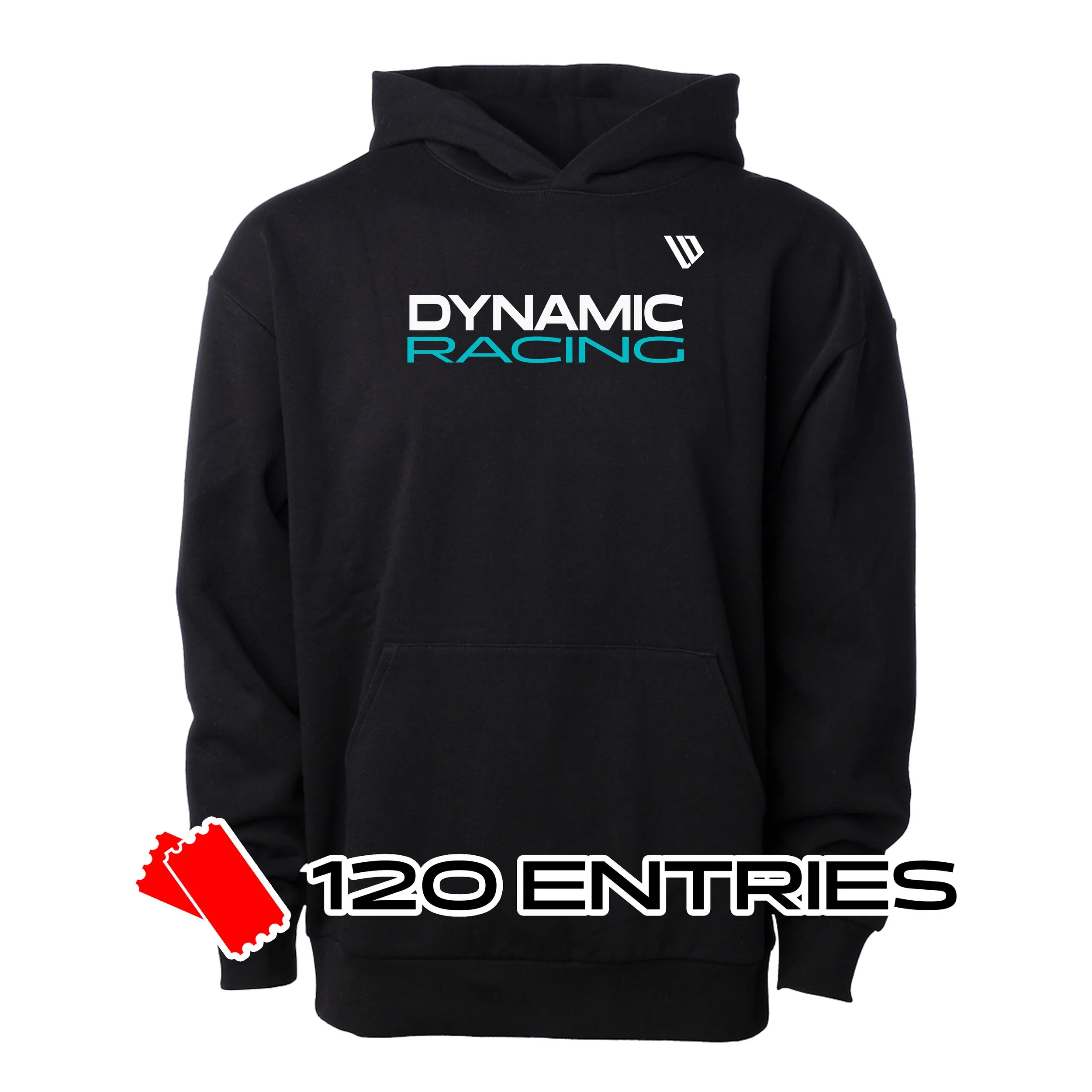 DW Teal Racing Hoodie