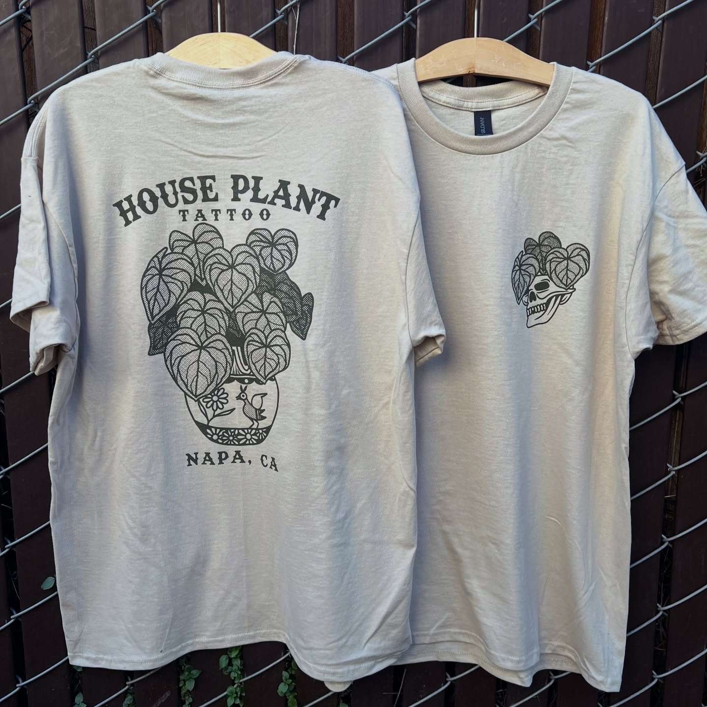 Some shirts, long sleeves, and hoodies for @houseplanttattoo 🪴🪴