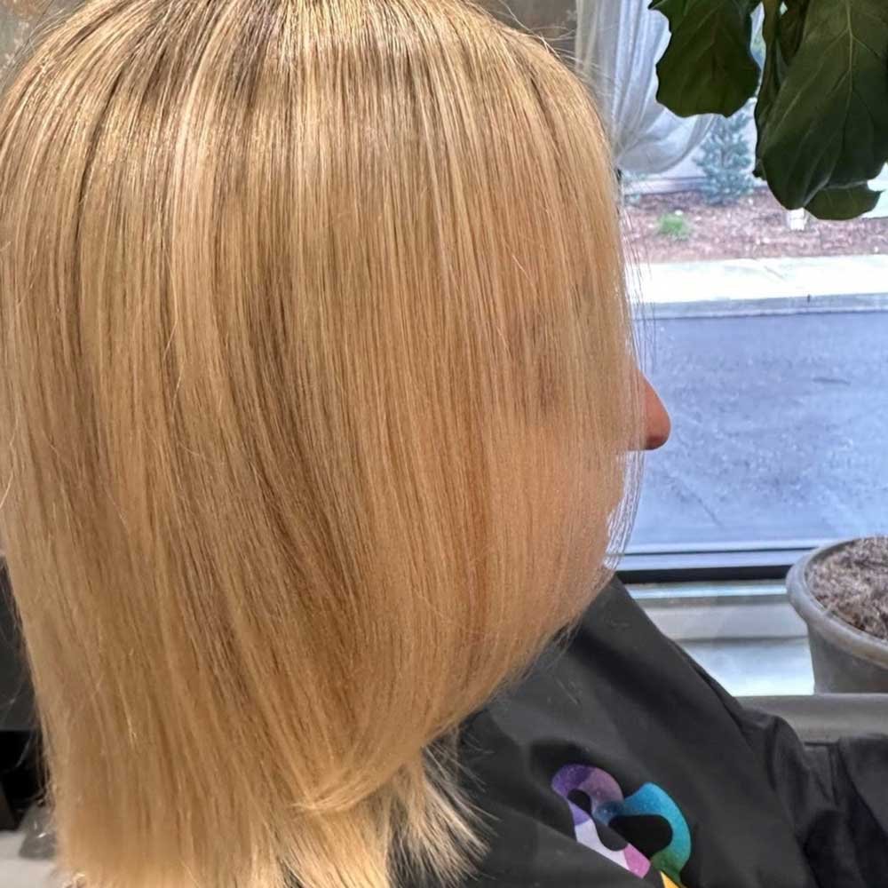 | love this rich golden color achieved with #highlift blonde