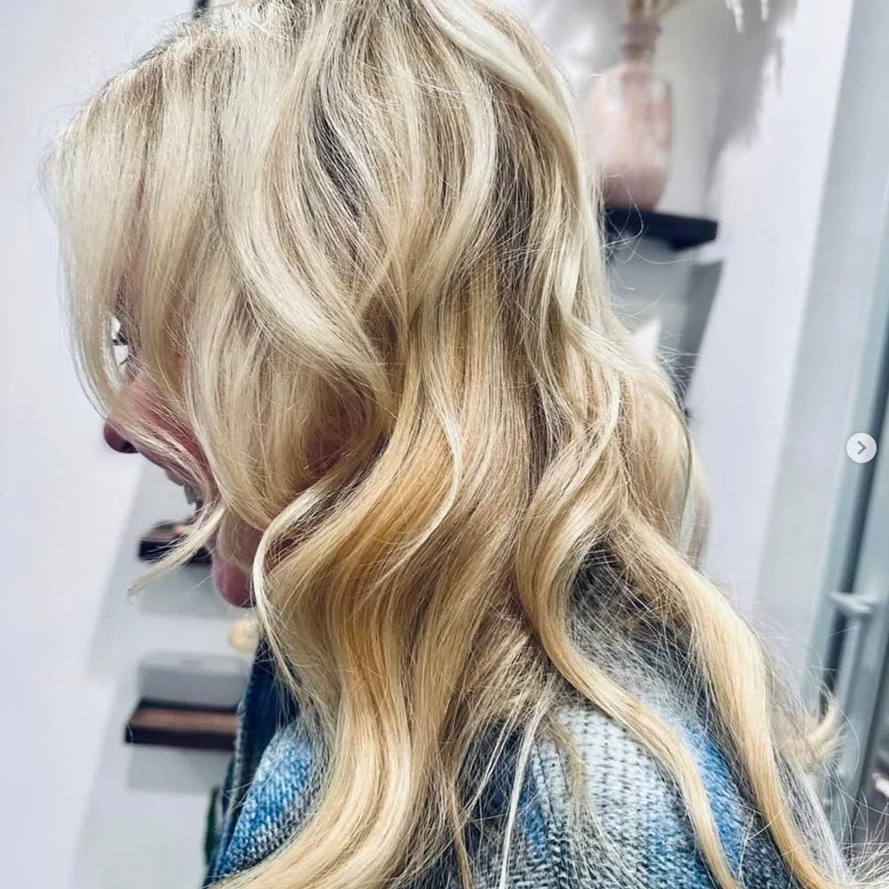 What a little balayage can do... Natural, bright highlights