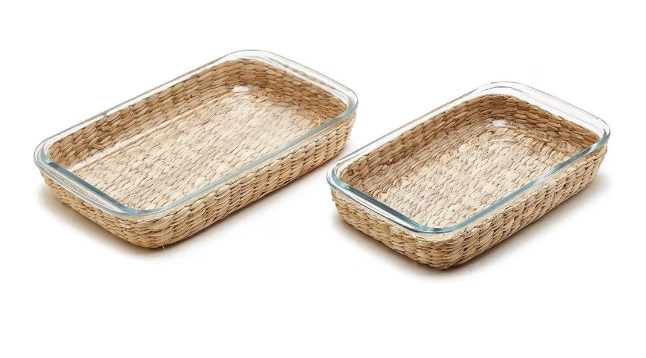 Rattan Baking Dishes