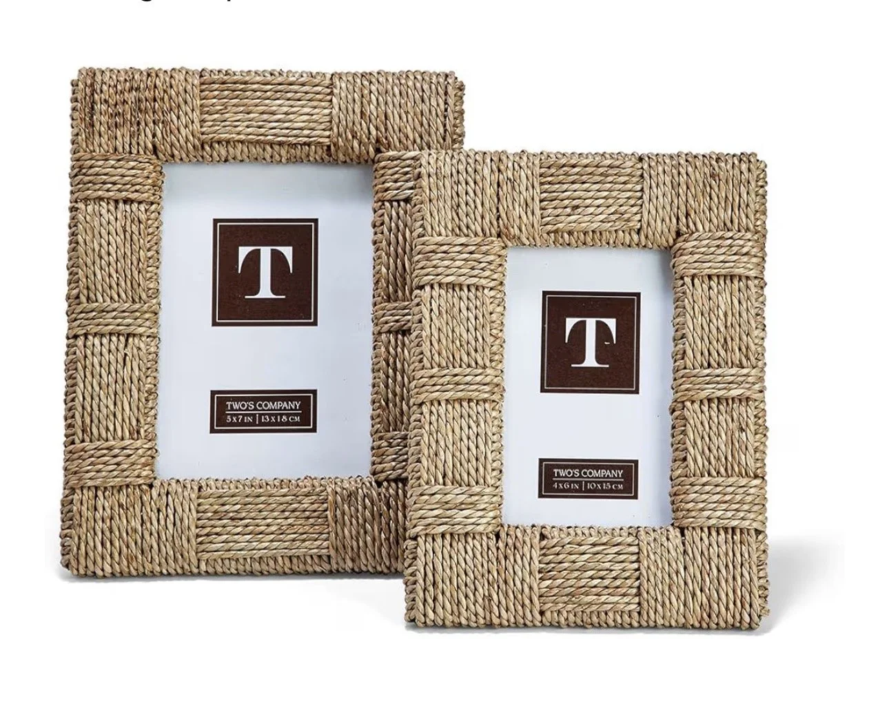 Sea Grass Picture Frames