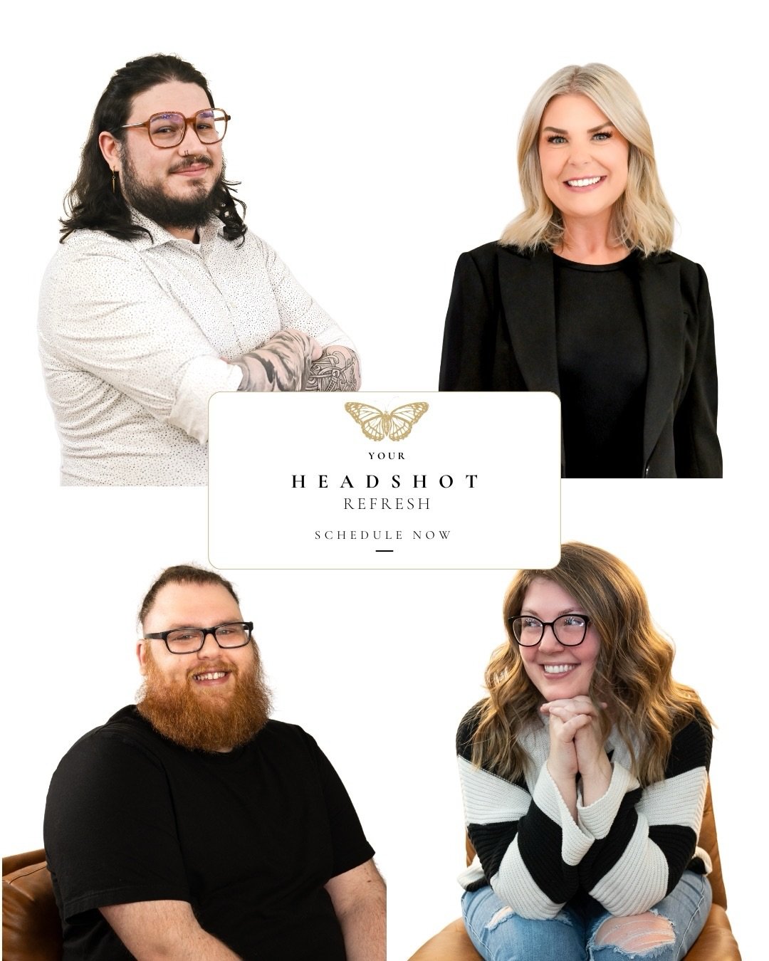 Your headshot should actually look like you!

Whether it&rsquo;s been a few years, your brand has evolved, or you&rsquo;re just ready for something that feels a little more fresh + current, consider this your sign for a headshot refresh. 

Perfect fo