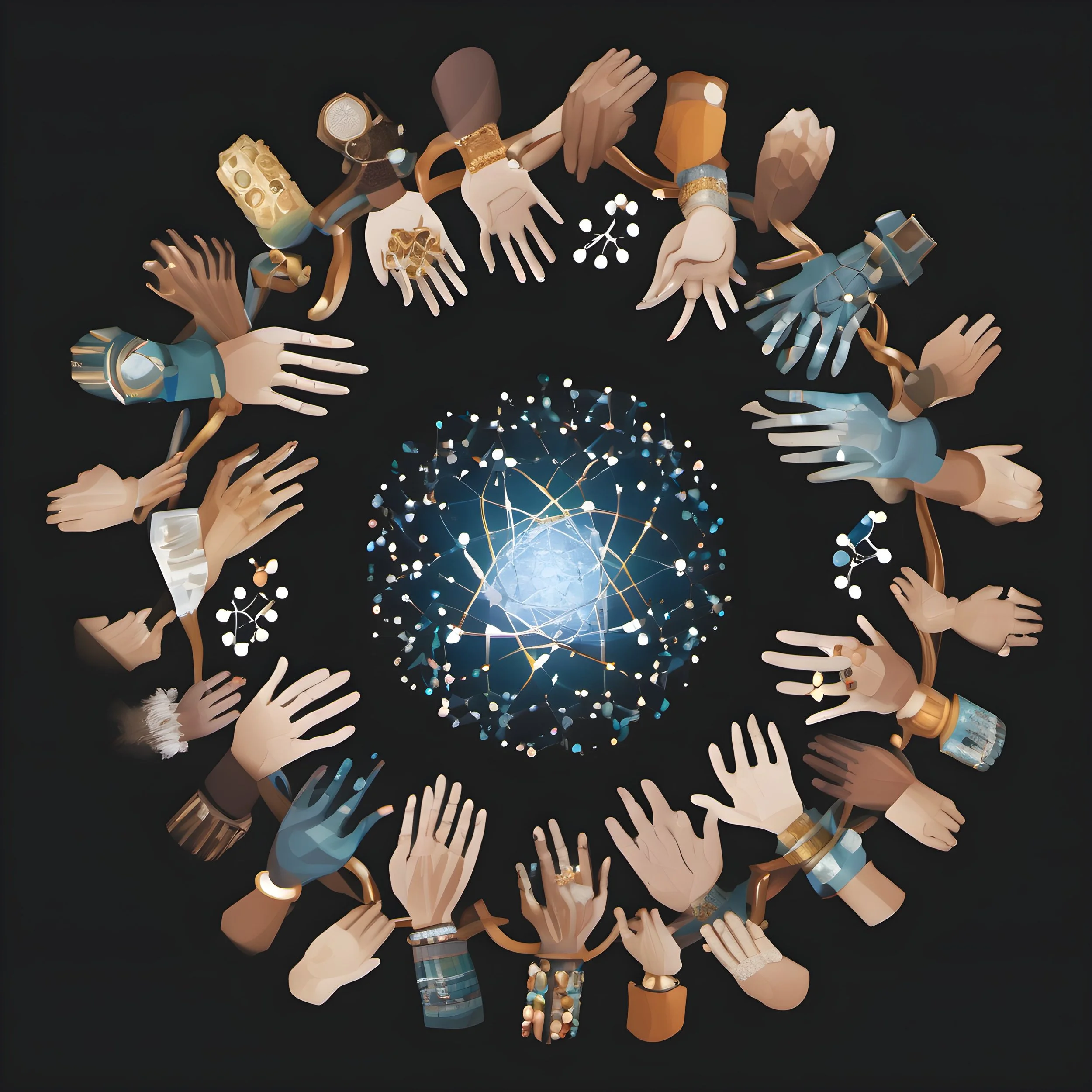 Many people contributing Beliefs