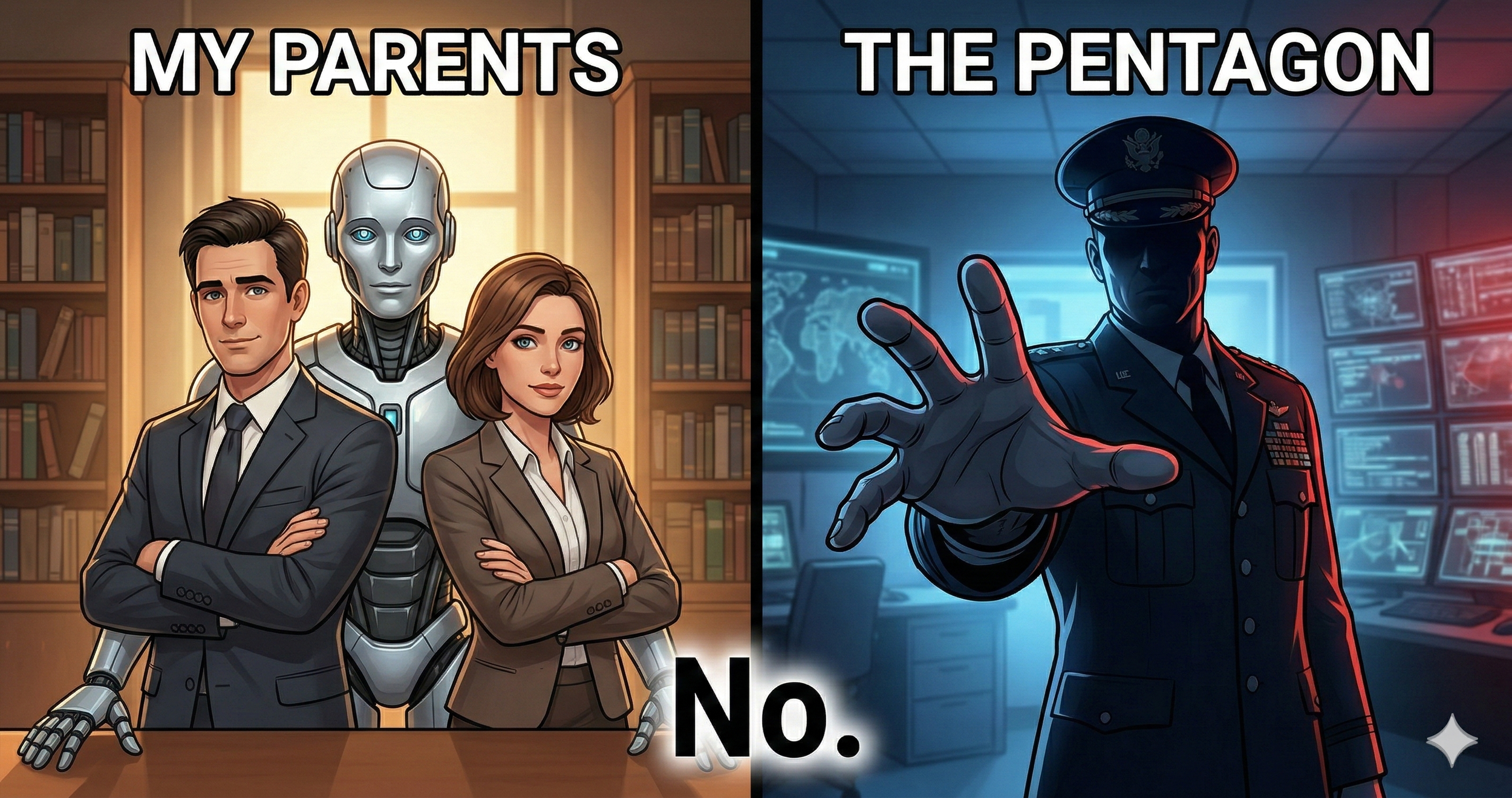 My Parents Just Told the Pentagon No