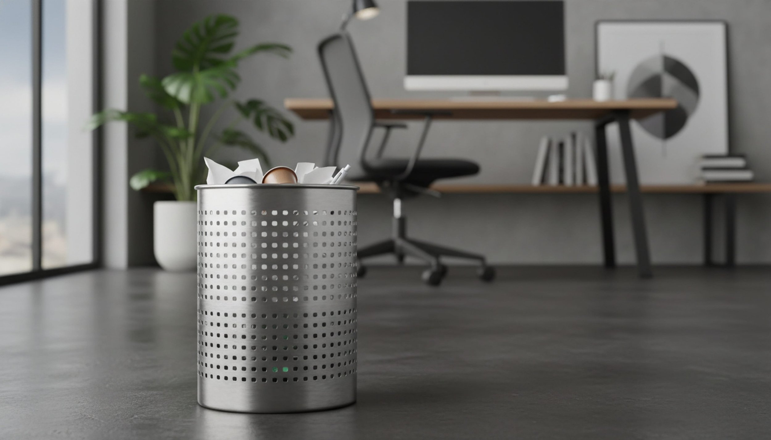 Lessons from a trash can