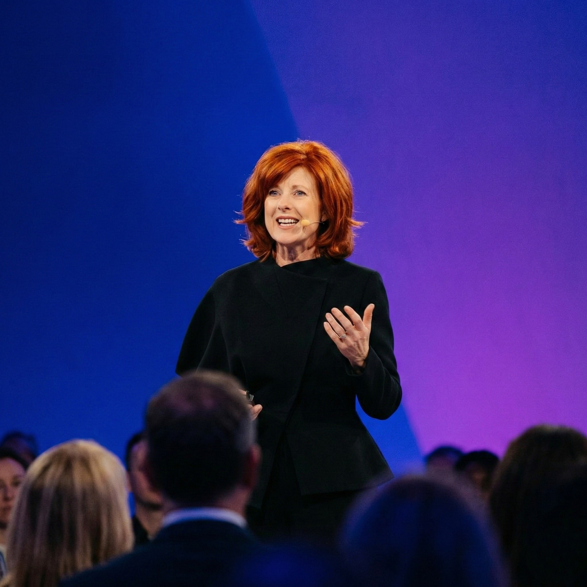 Rebel speaking to an audience