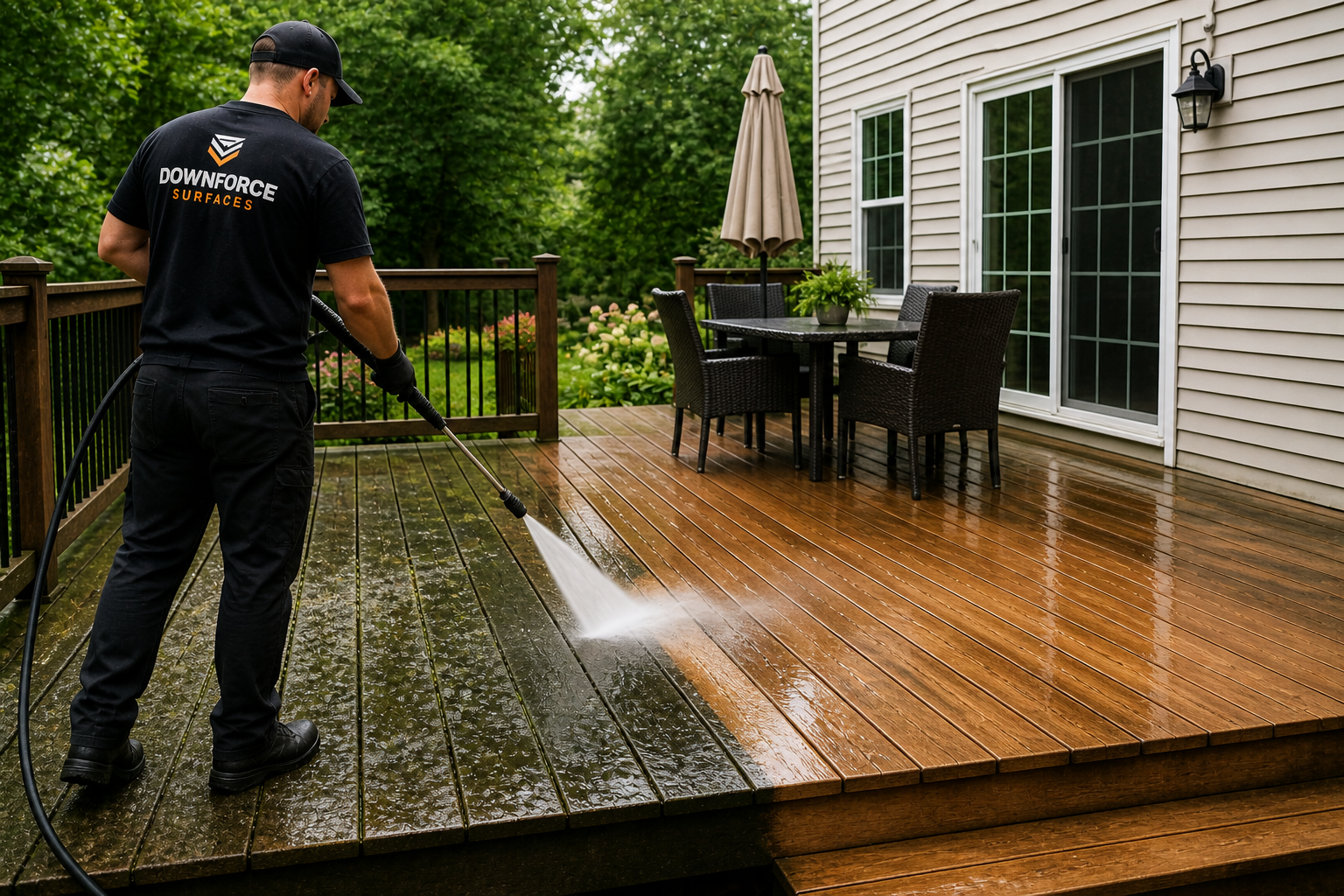Patio & Deck Cleaning