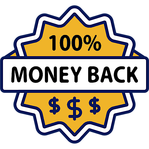 100% Money Back Guarantee
