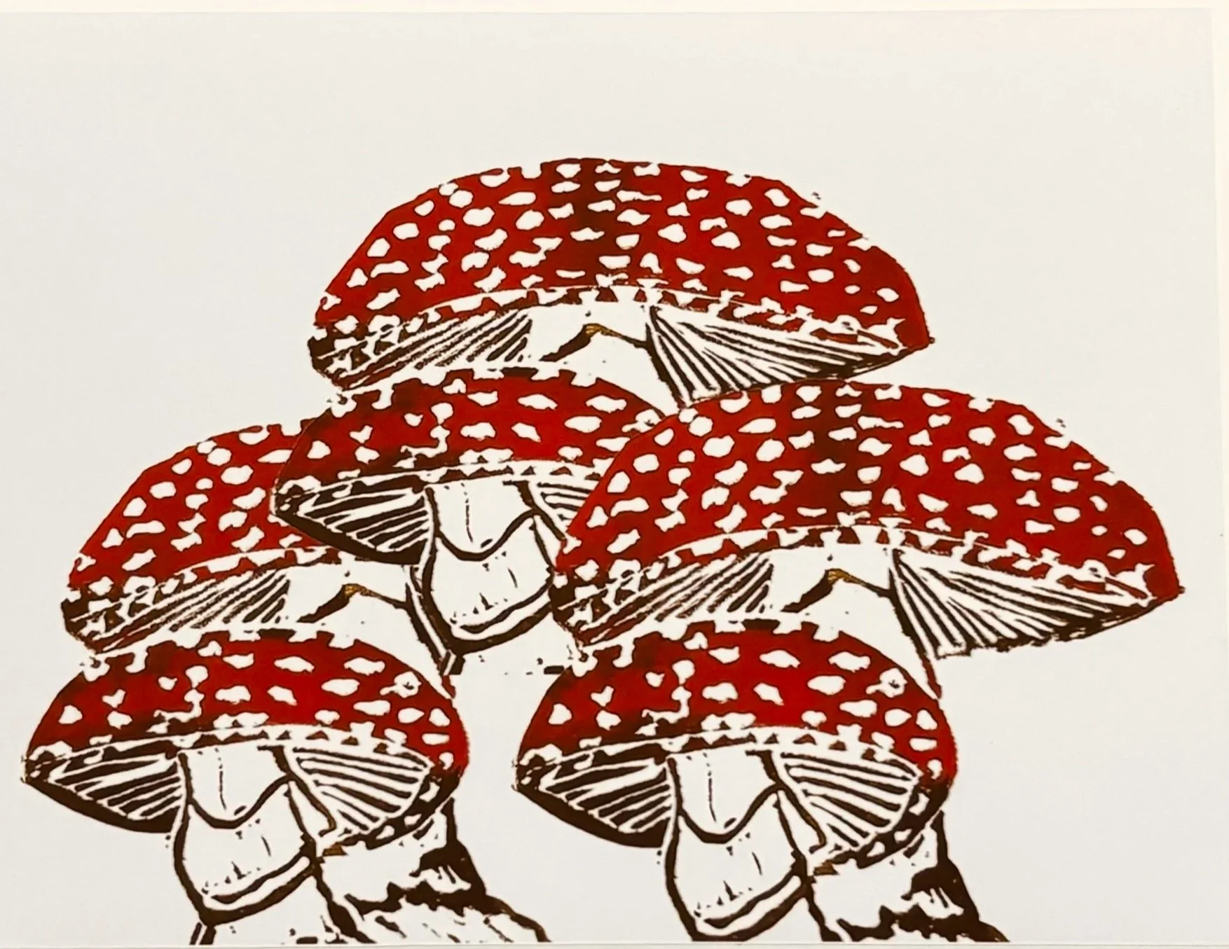 4x6 Mushrooms Card