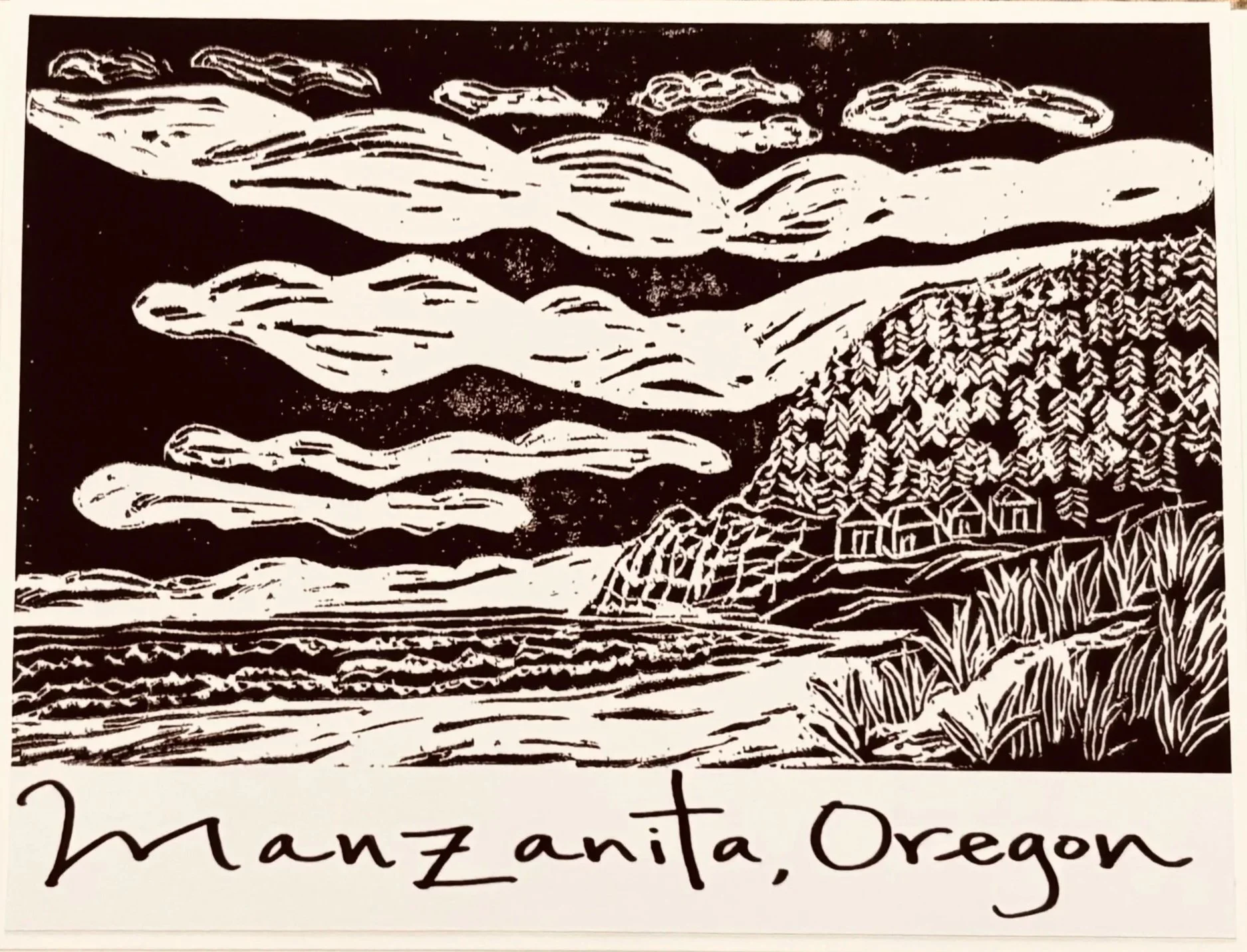 4x6 Manzanita Beach Card
