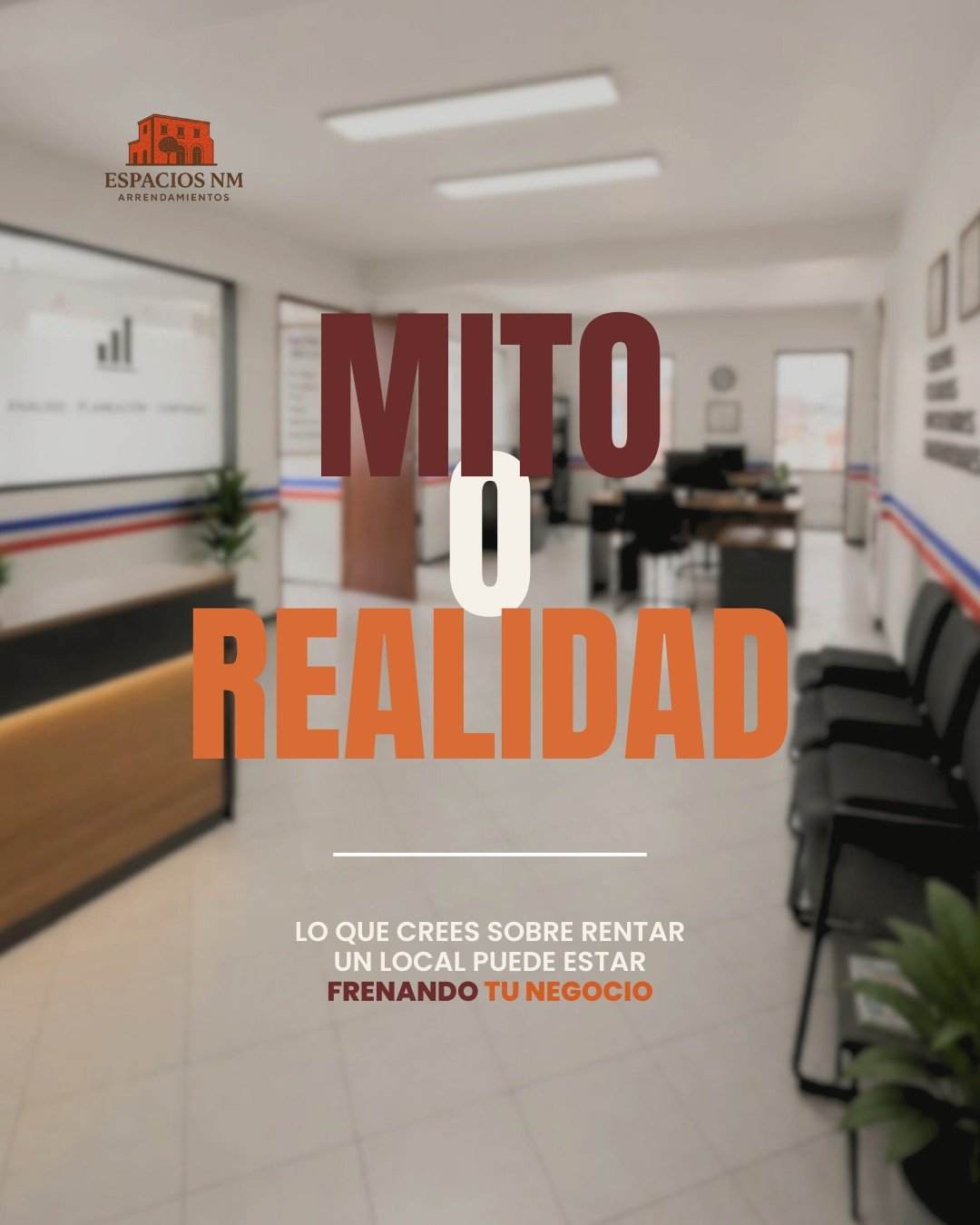 ⚠️ A veces la mejor decisi&oacute;n no es la m&aacute;s r&aacute;pida.
Un espacio correcto puede ayudarte a crecer, operar mejor y vender m&aacute;s. 📈🏢
Piensa antes de firmar. ✍️ 
Asegura el lugar ideal para tu negocio con nosotros. 📲

#NMEspacio