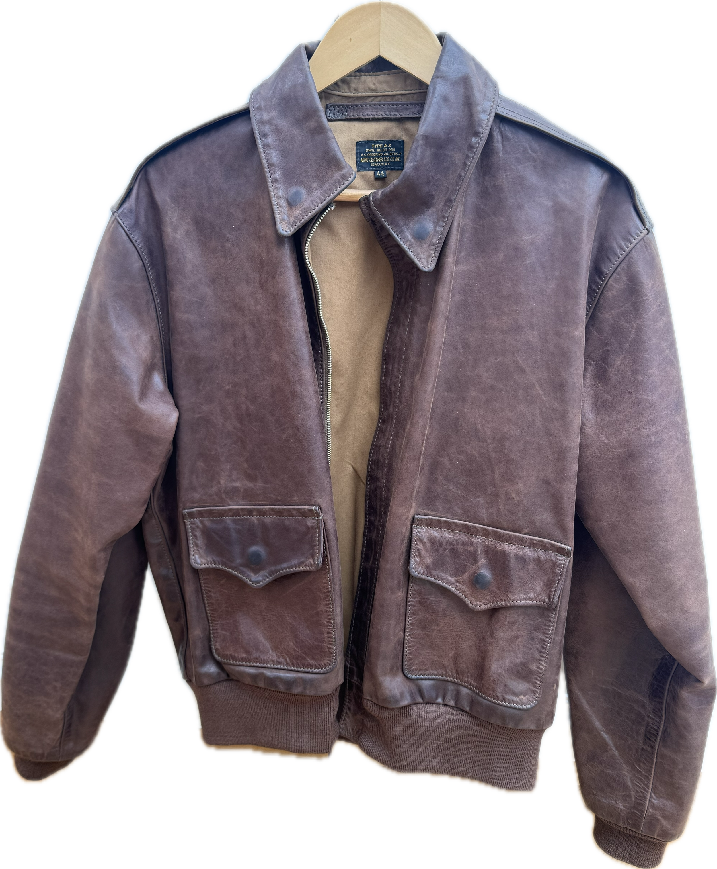 Aero Leather A-2 Flight Jacket