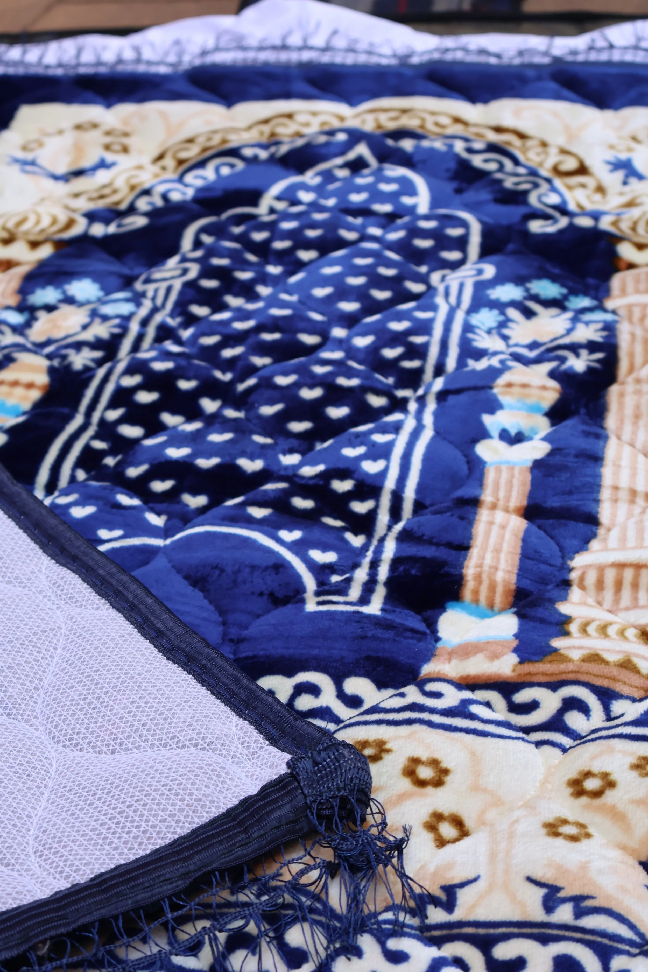 Islamic prayer mat vintage design