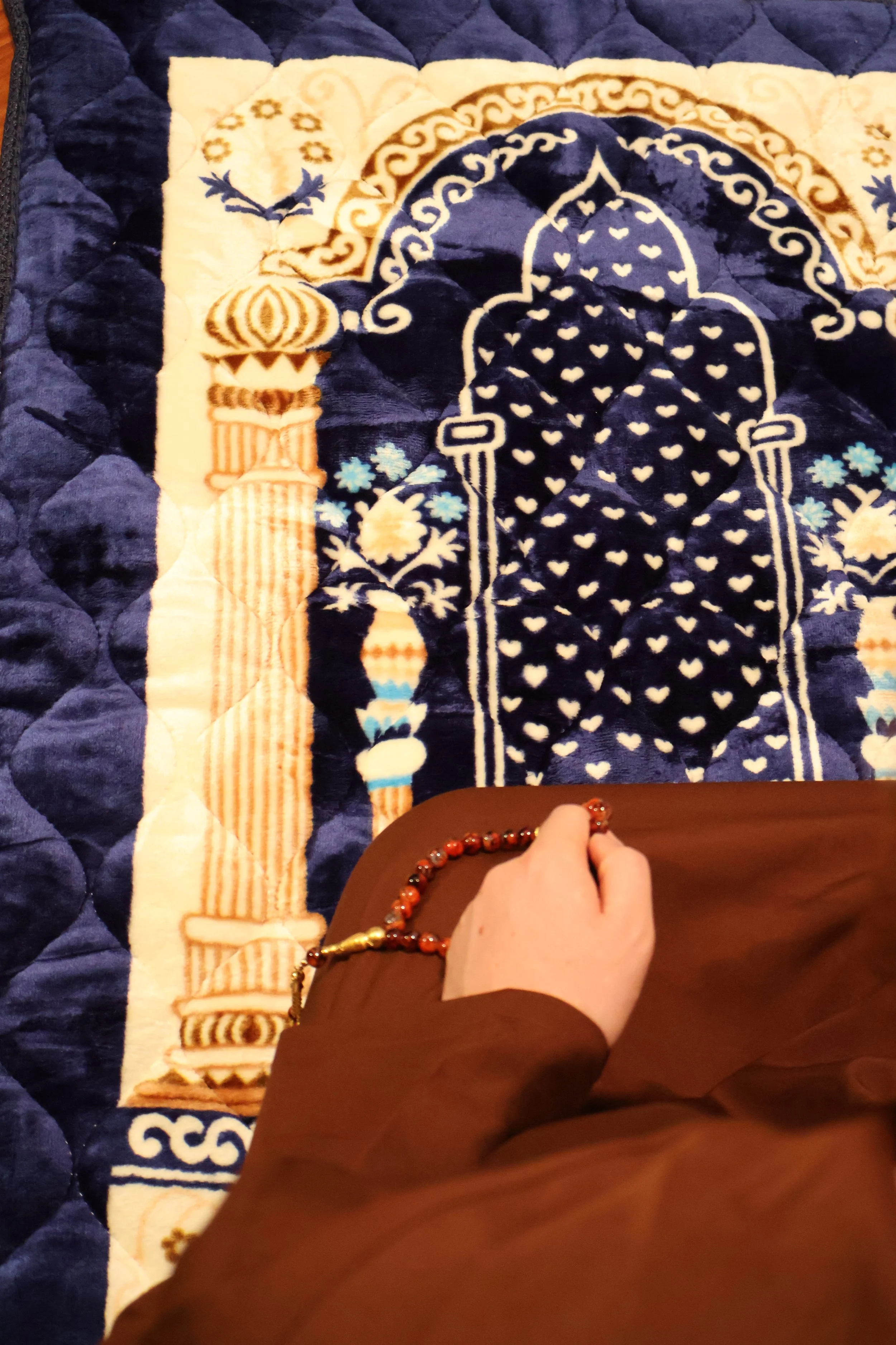 Islamic prayer mat vintage design
