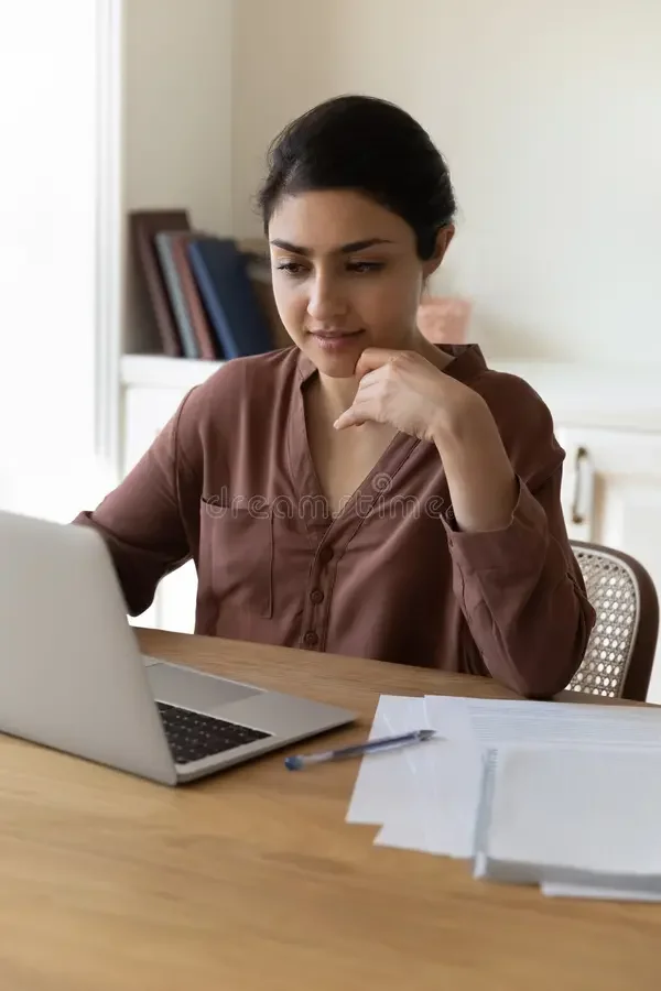 A woman working to streamline your projects and needs.