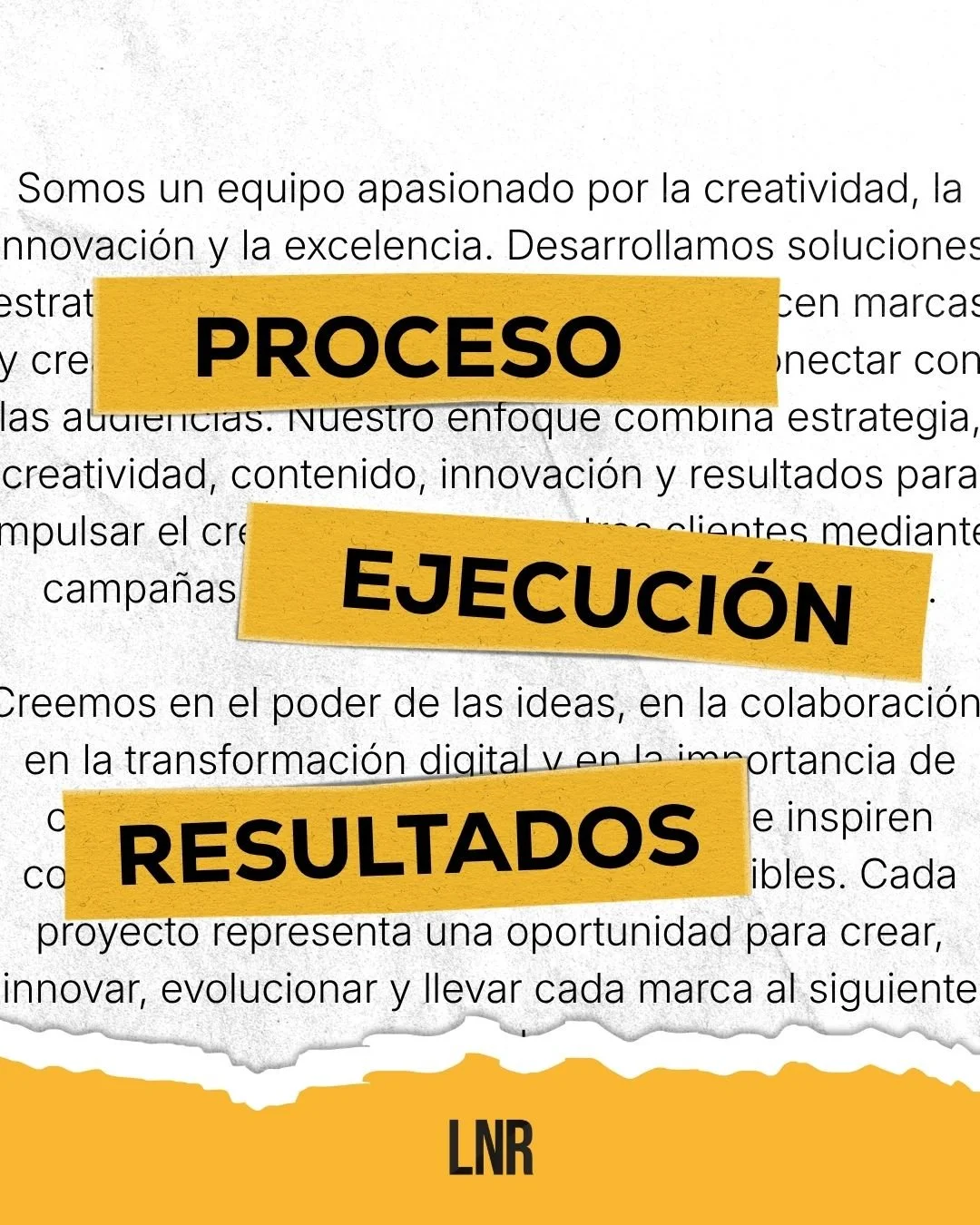 Las palabras pueden inspirar confianza, pero son las decisiones las que construyen un buen proyecto. Esa es la forma en la que nos gusta trabajar.

📞(999) 436 7536
🔗www.lnrentertainment.com