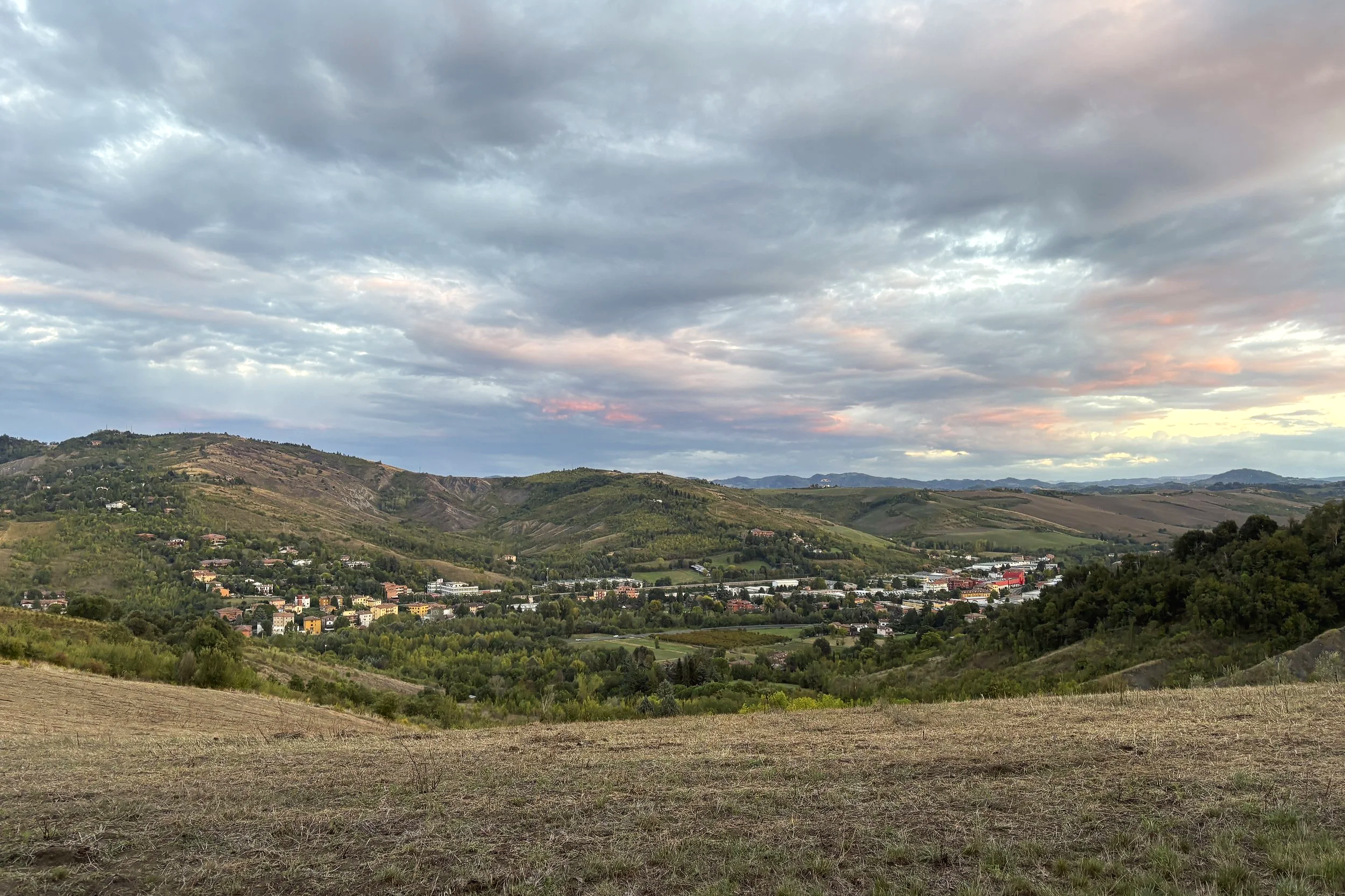 View of Pianoro from Scandelara