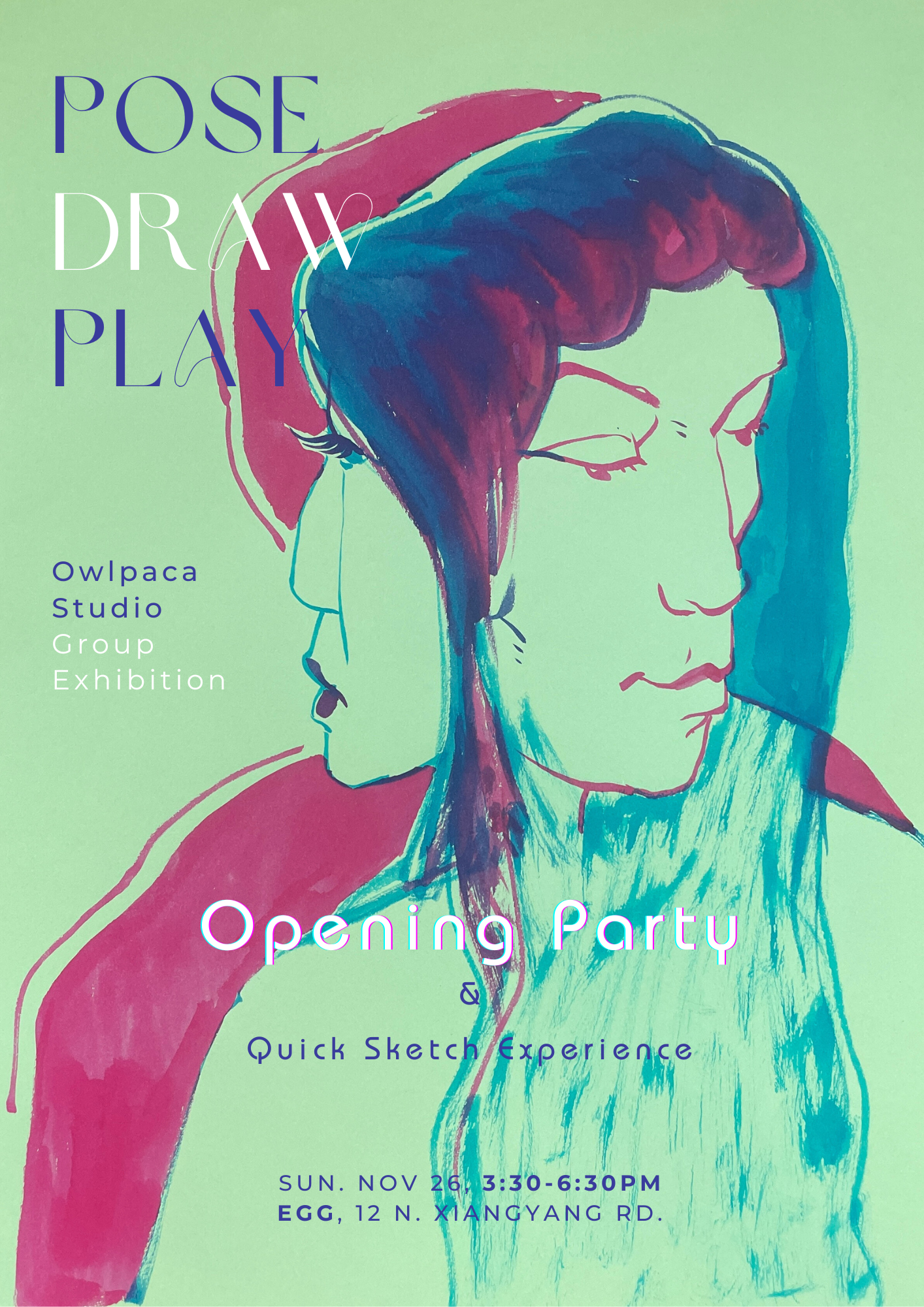 First Group Exhibition of The Owlpaca Collective