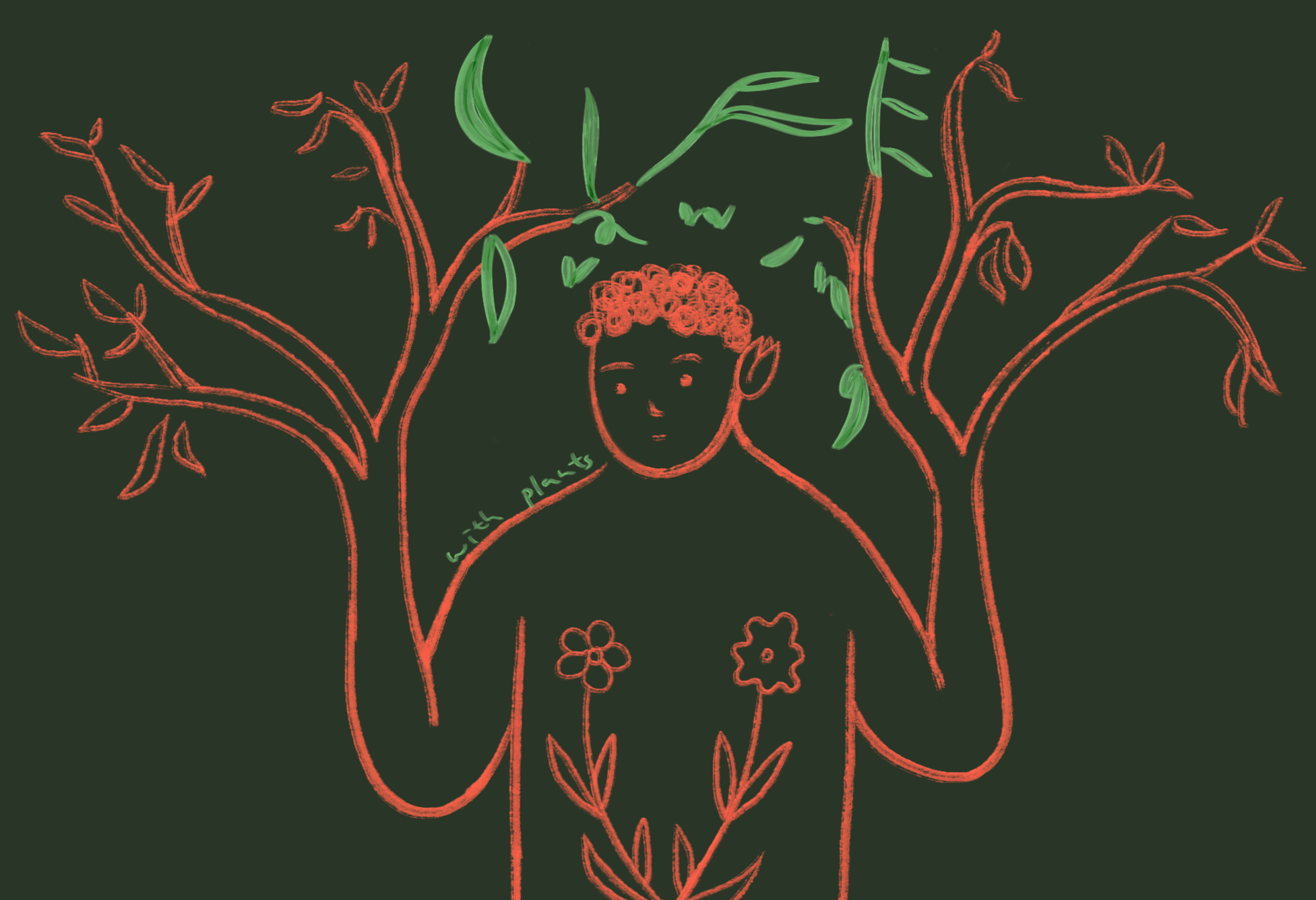 Life Drawing with Plants
