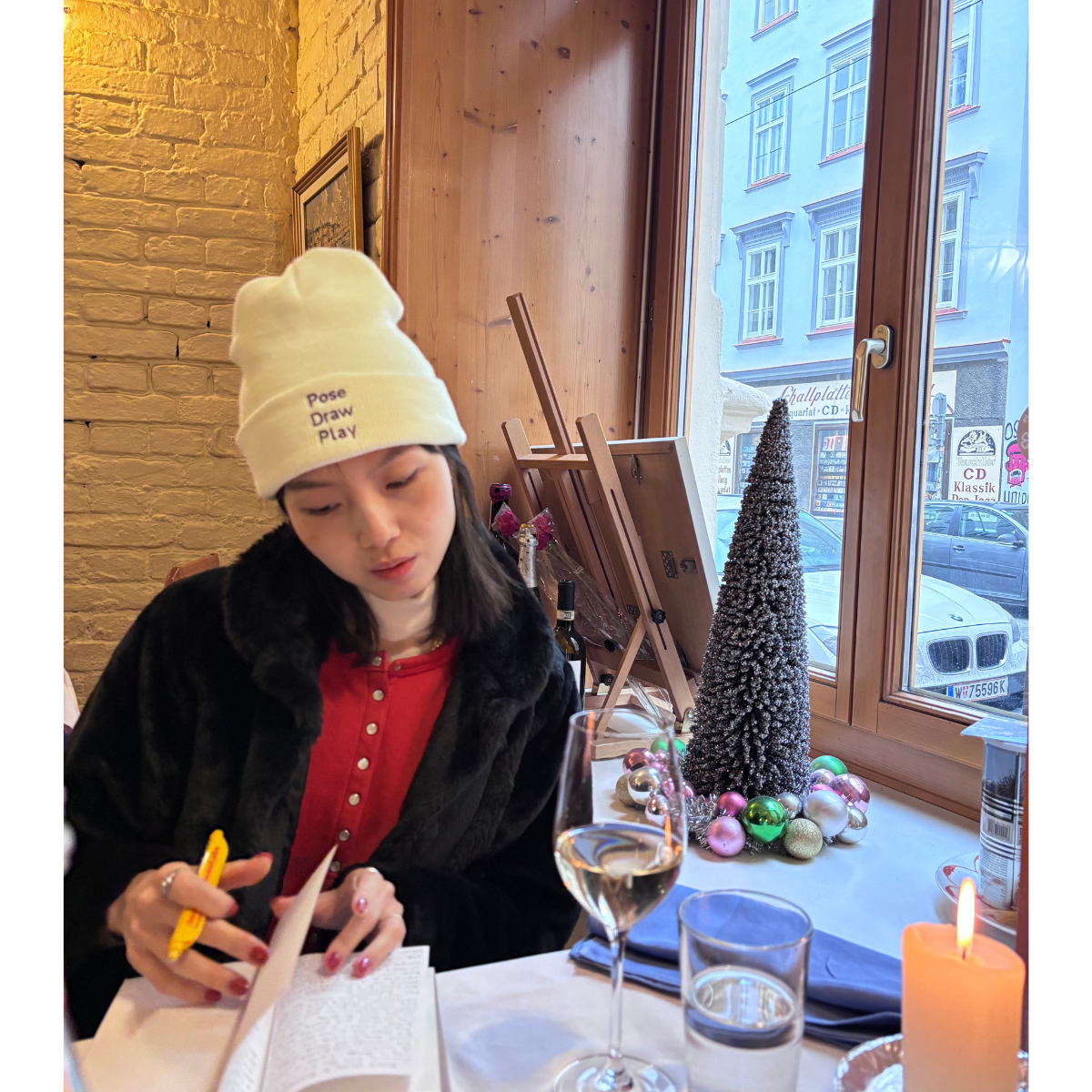 Pose Draw Play Beanie