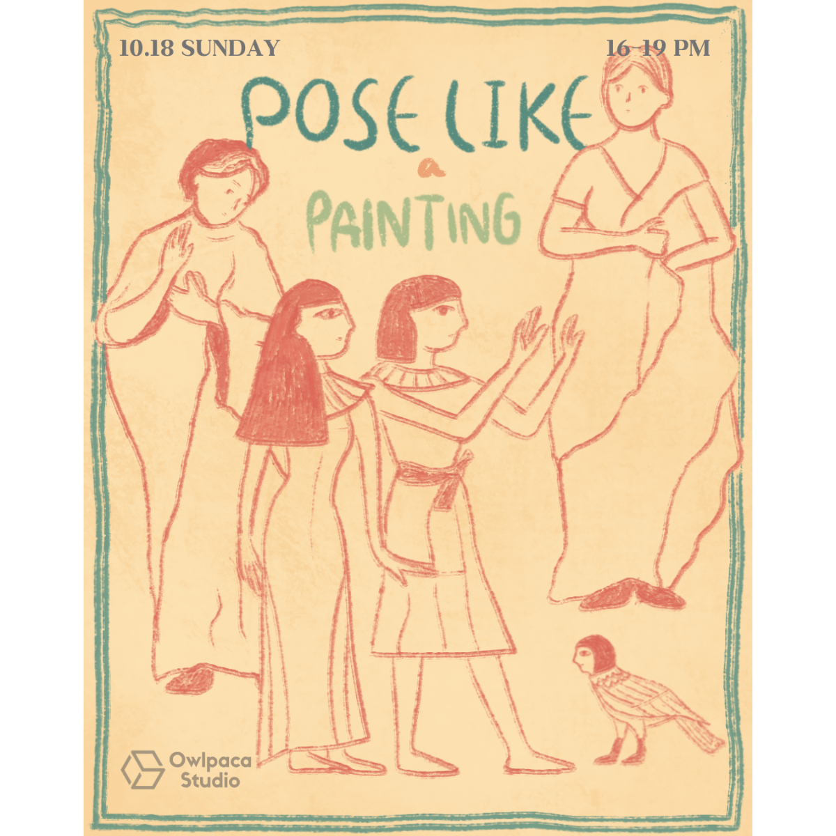 Life Drawing Ticket 10/18