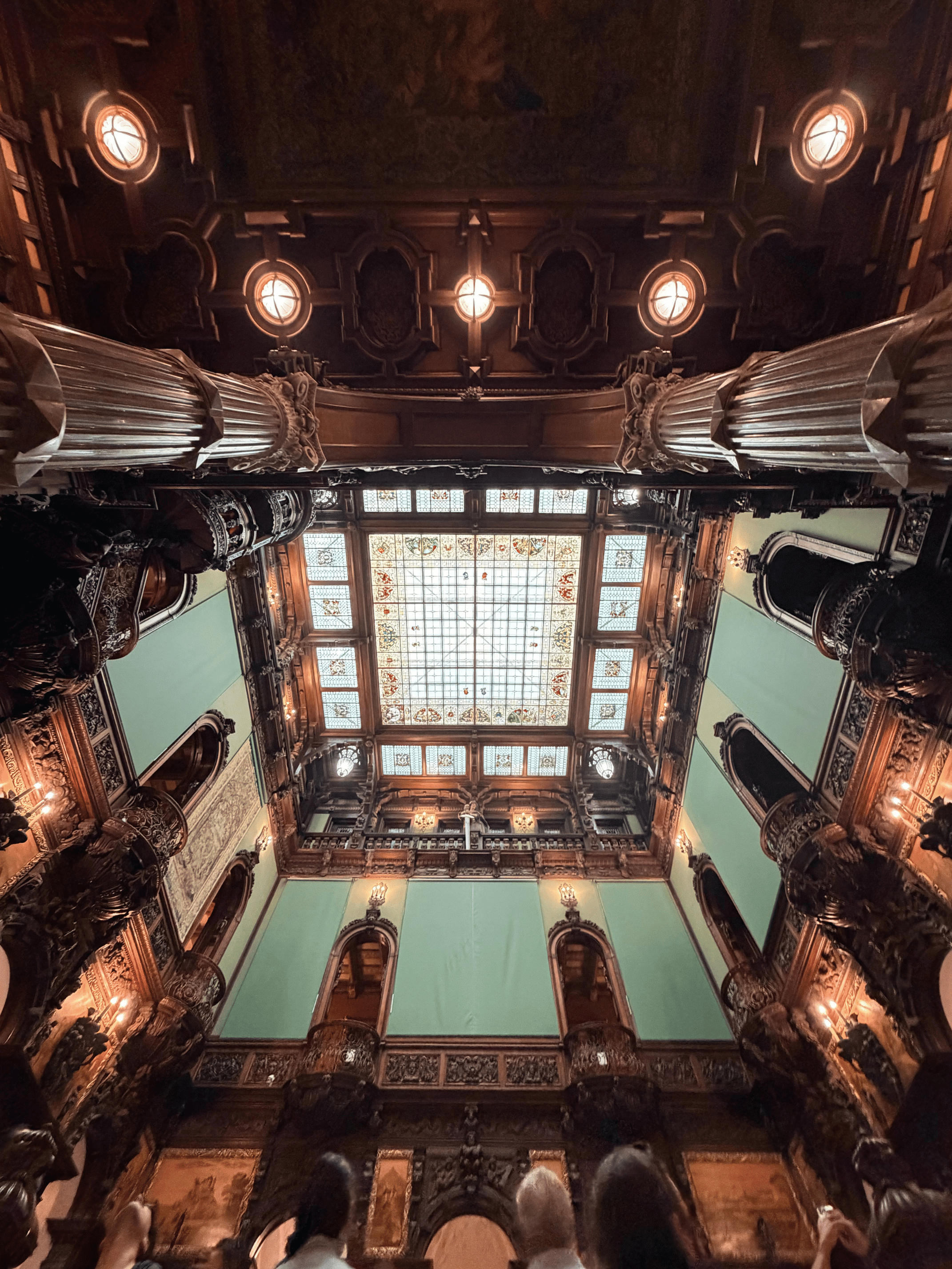Hall of Honour at Peleș Castle in Sinaia, Romania