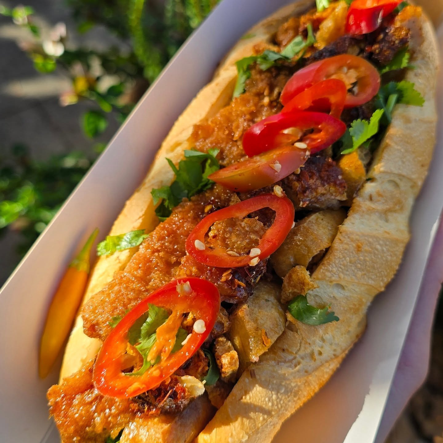 Craving warmth and flavor this winter? ❄️ Our delicious b&aacute;nh m&igrave;s at Let's Eat are the perfect comfort food to brighten up your chilly days! Each bite is a cozy escape, packed with fresh ingredients and authentic taste. Come in and savor