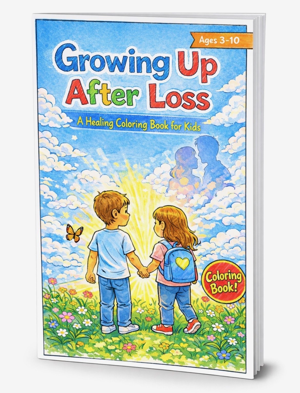 Growing Up After Loss _ Children Coloring Book