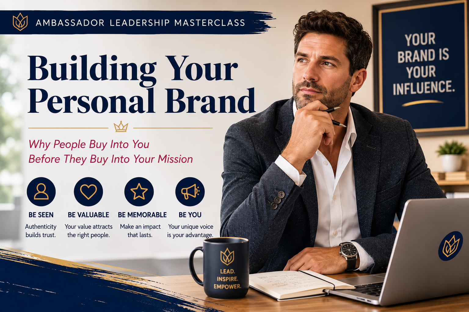 Building Your Personal Brand: Why People Buy Into You Before They Buy Into Your Mission