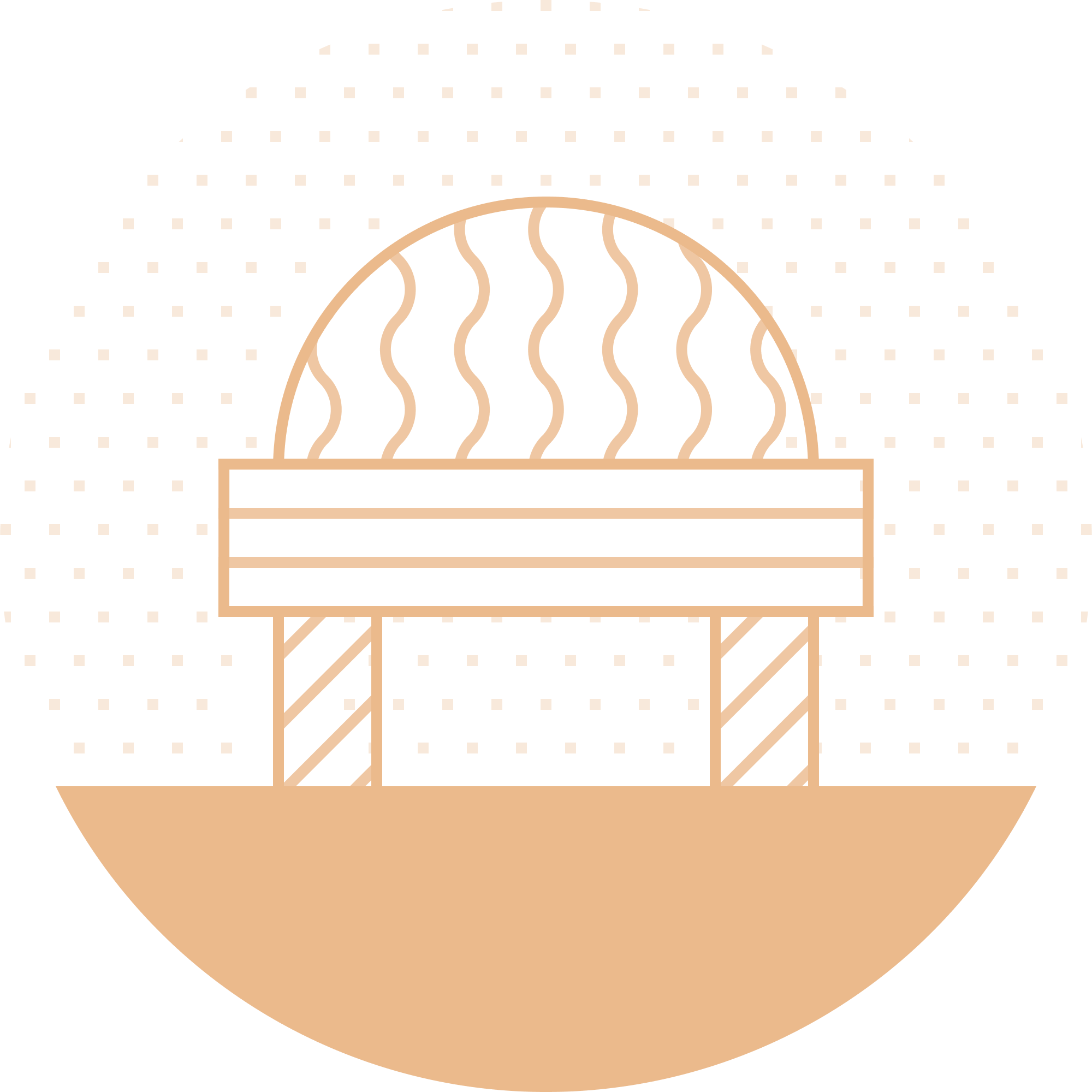 Decorative abstract icon