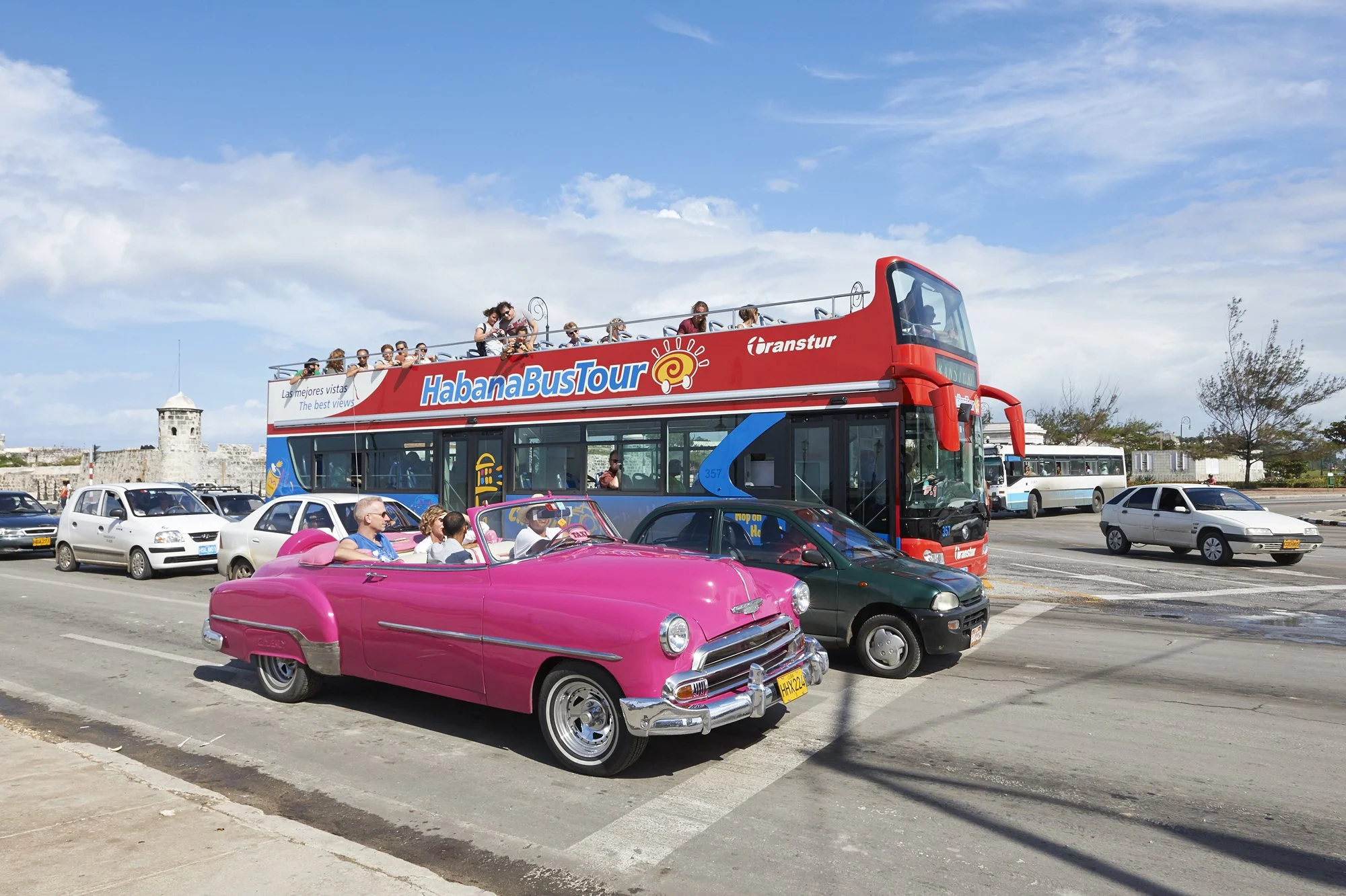 Bus trip for Tourists