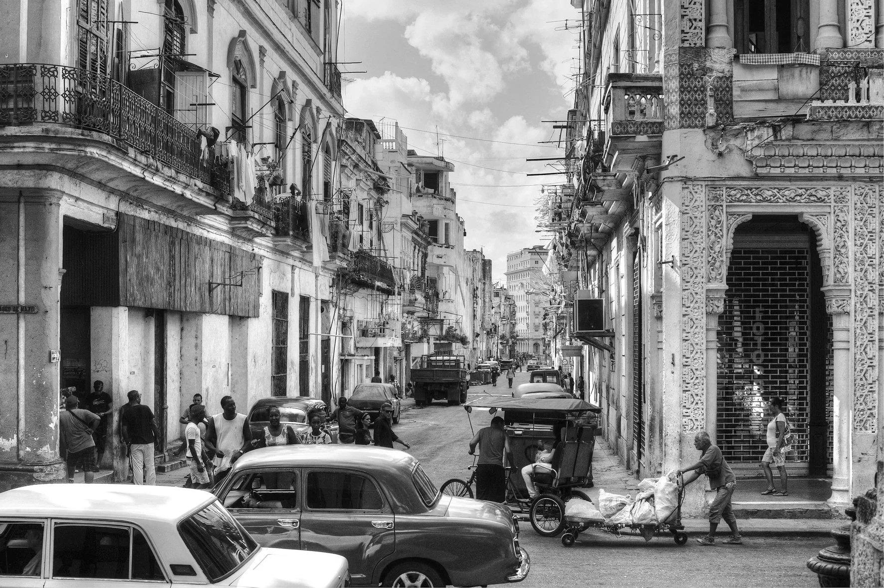 A Side Street in Havana