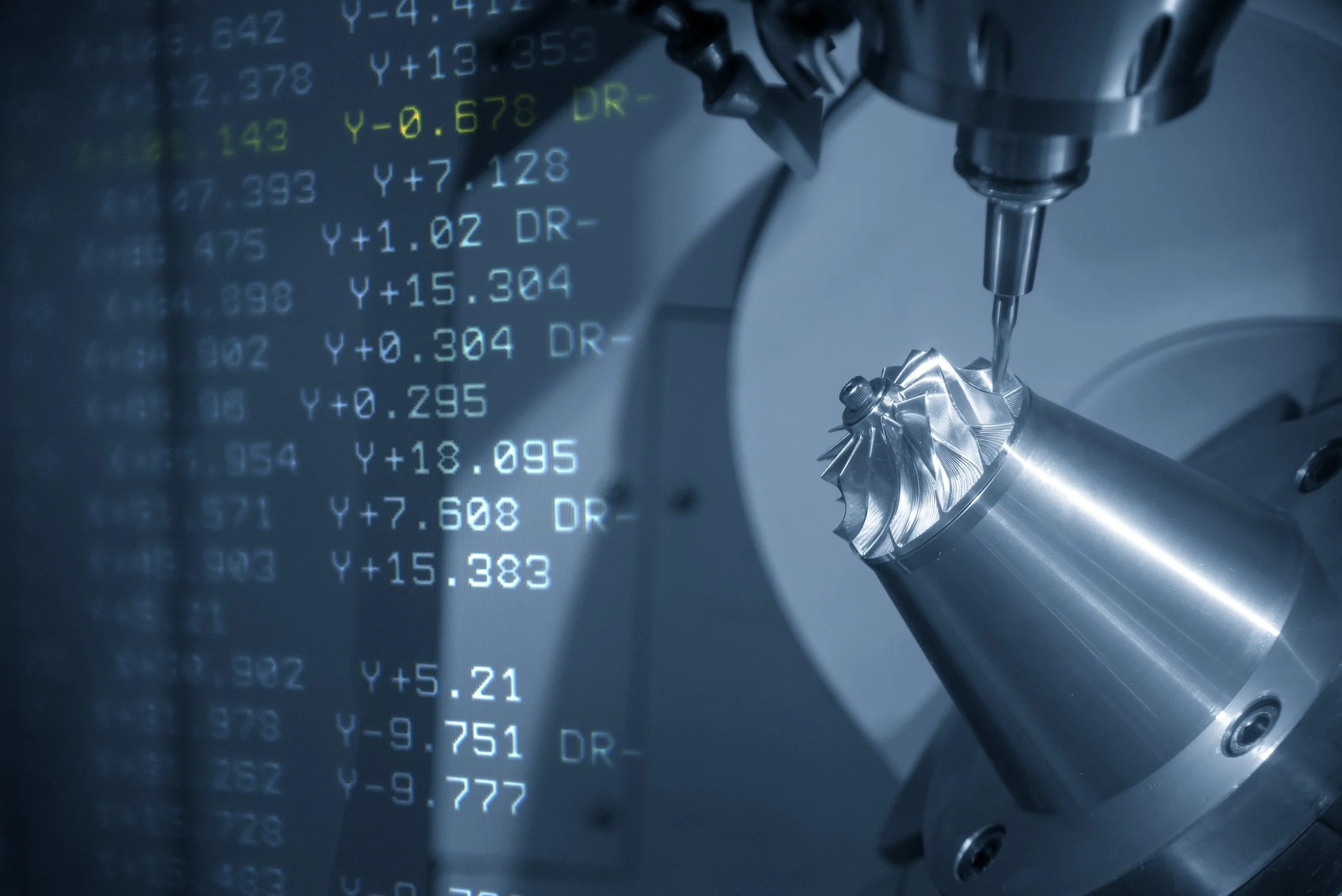 CNC machining programming and simulation