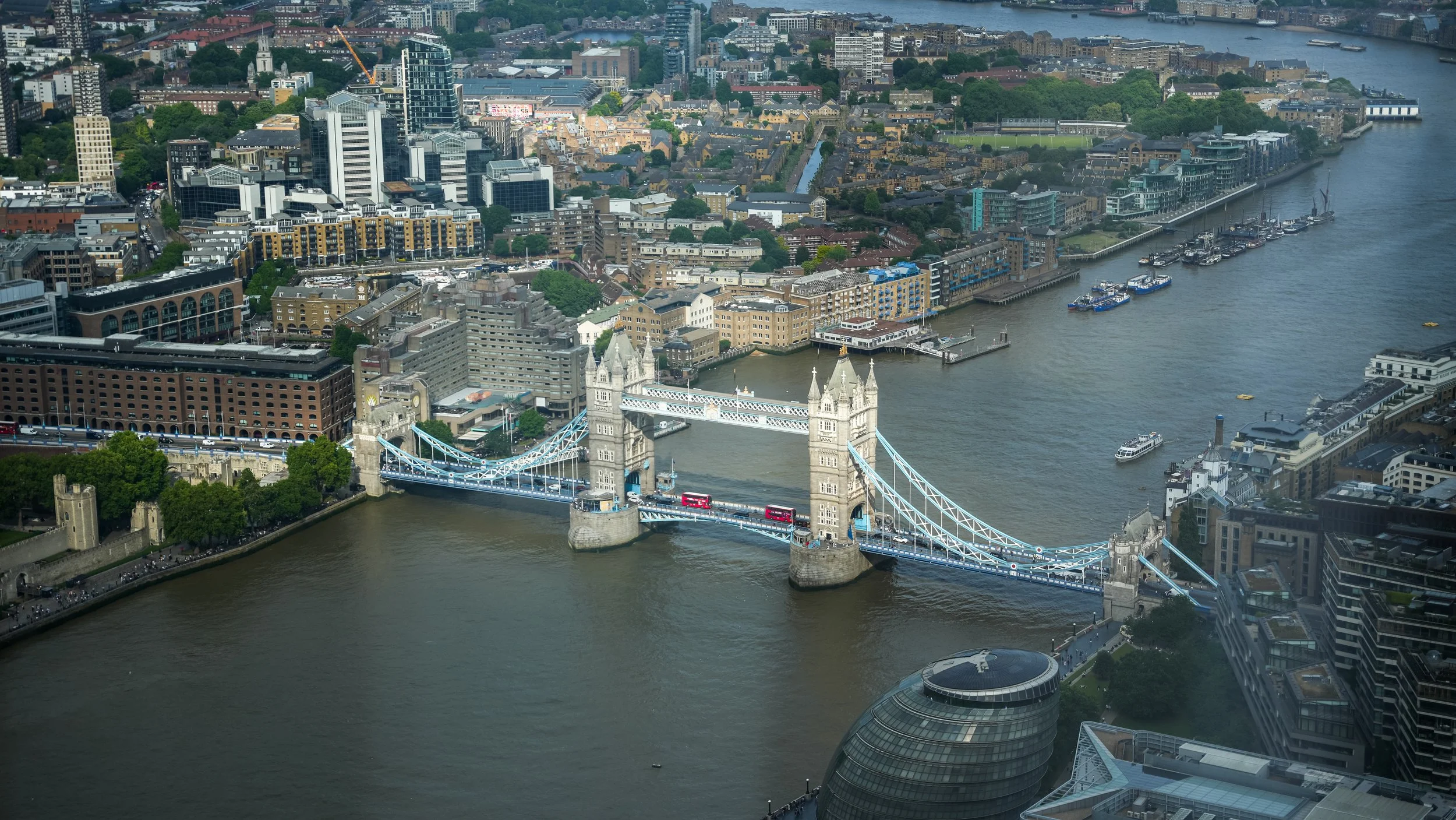 Tower Bridge — London from the Sky