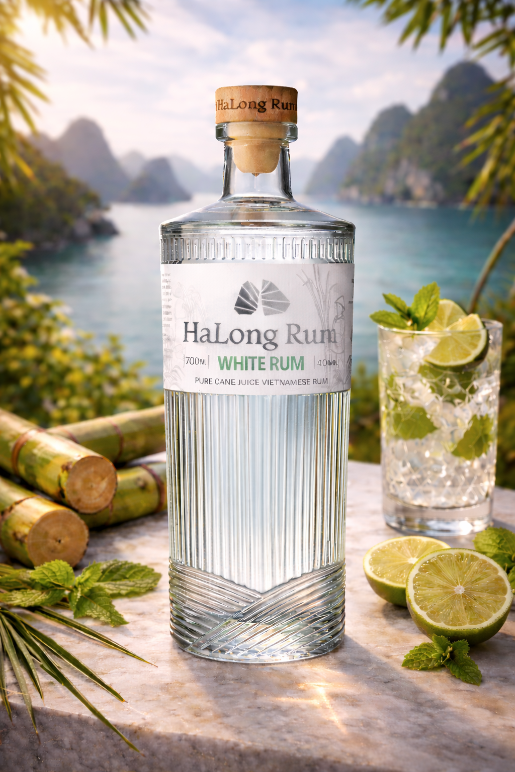 HaLong White Rum in sunlight.png