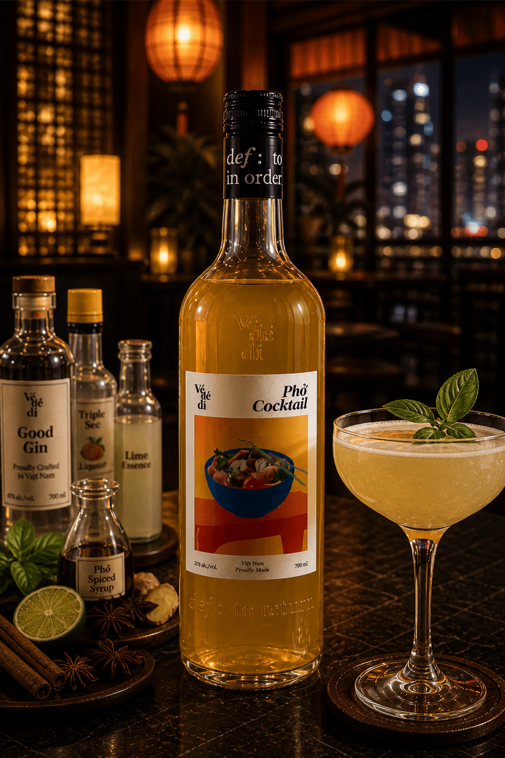 Về Để Đi Signature Cocktails - Phở Cocktail