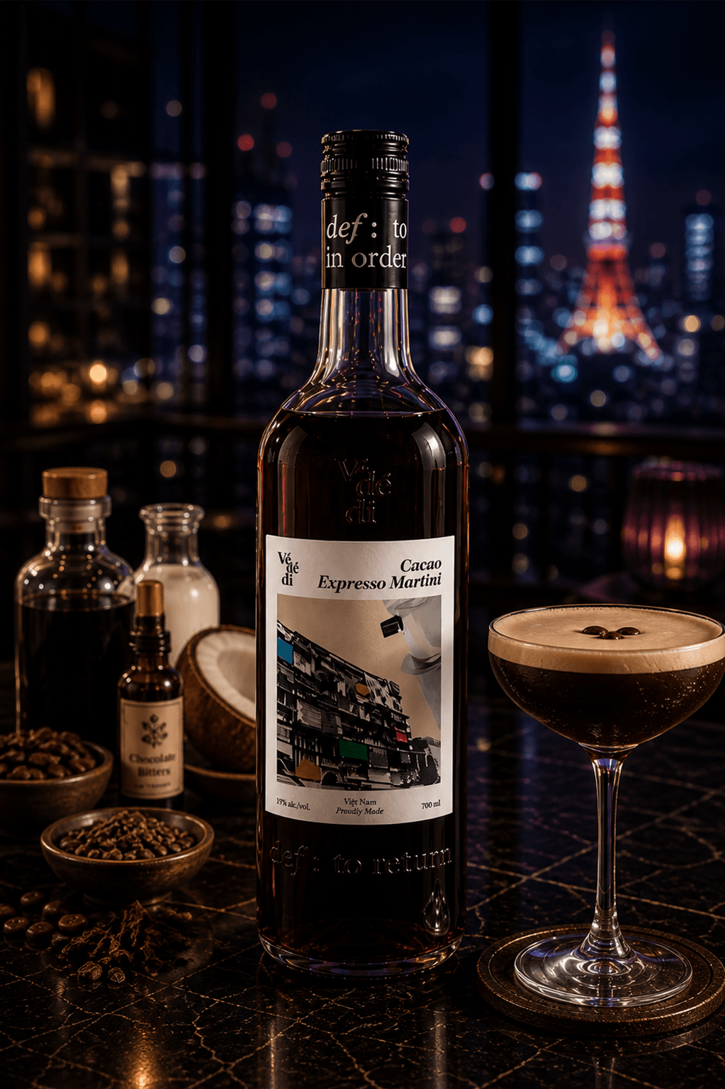 Về Để Đi Signature Cocktails - Cacao Espresso Martini