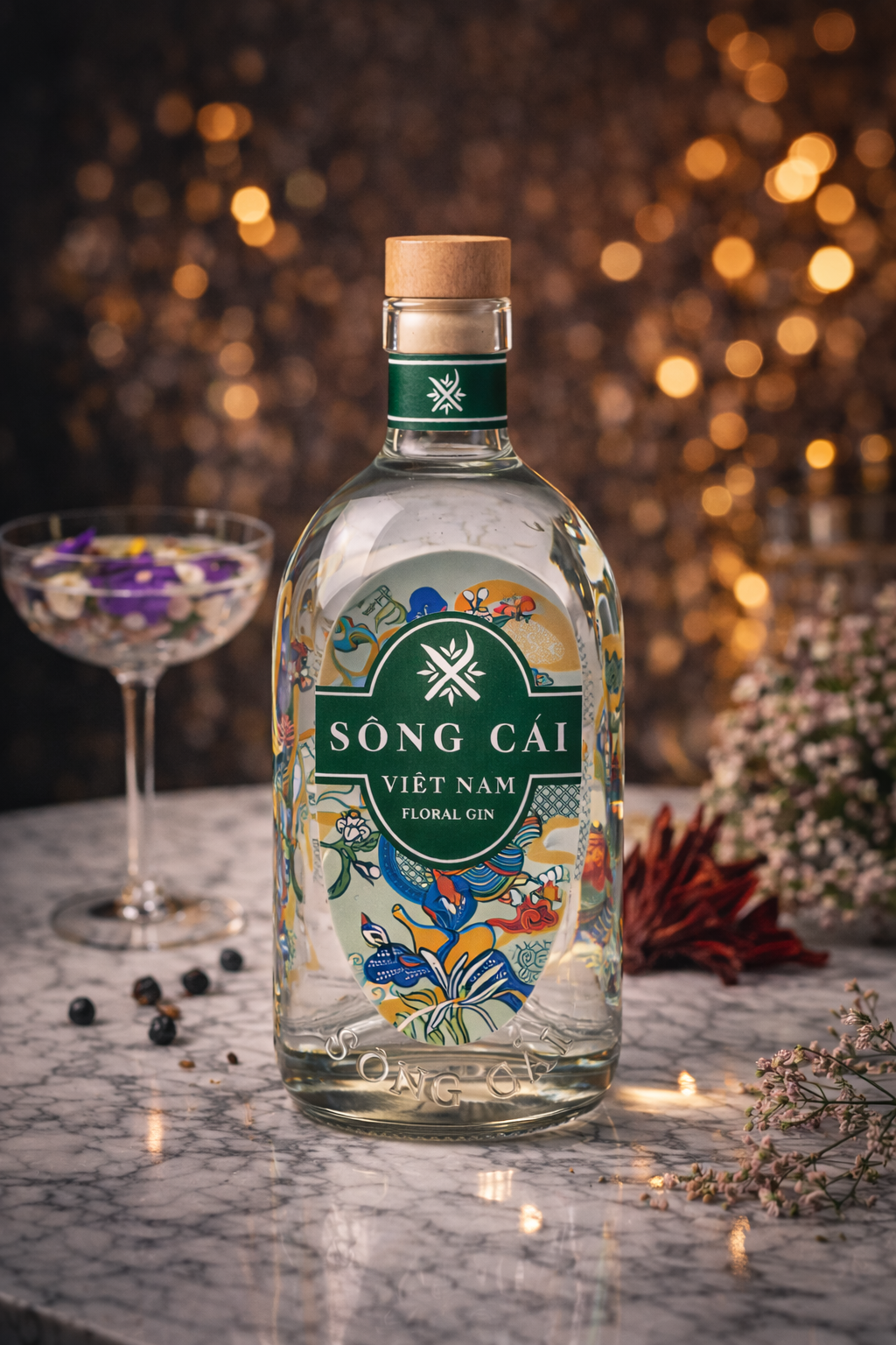 Sông Cái Việt Nam Floral Gin