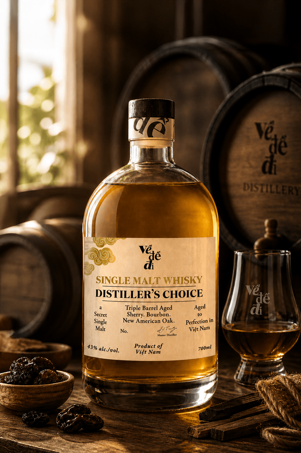 Về Để Đi - Single Malt Whisky — Distiller's Choice