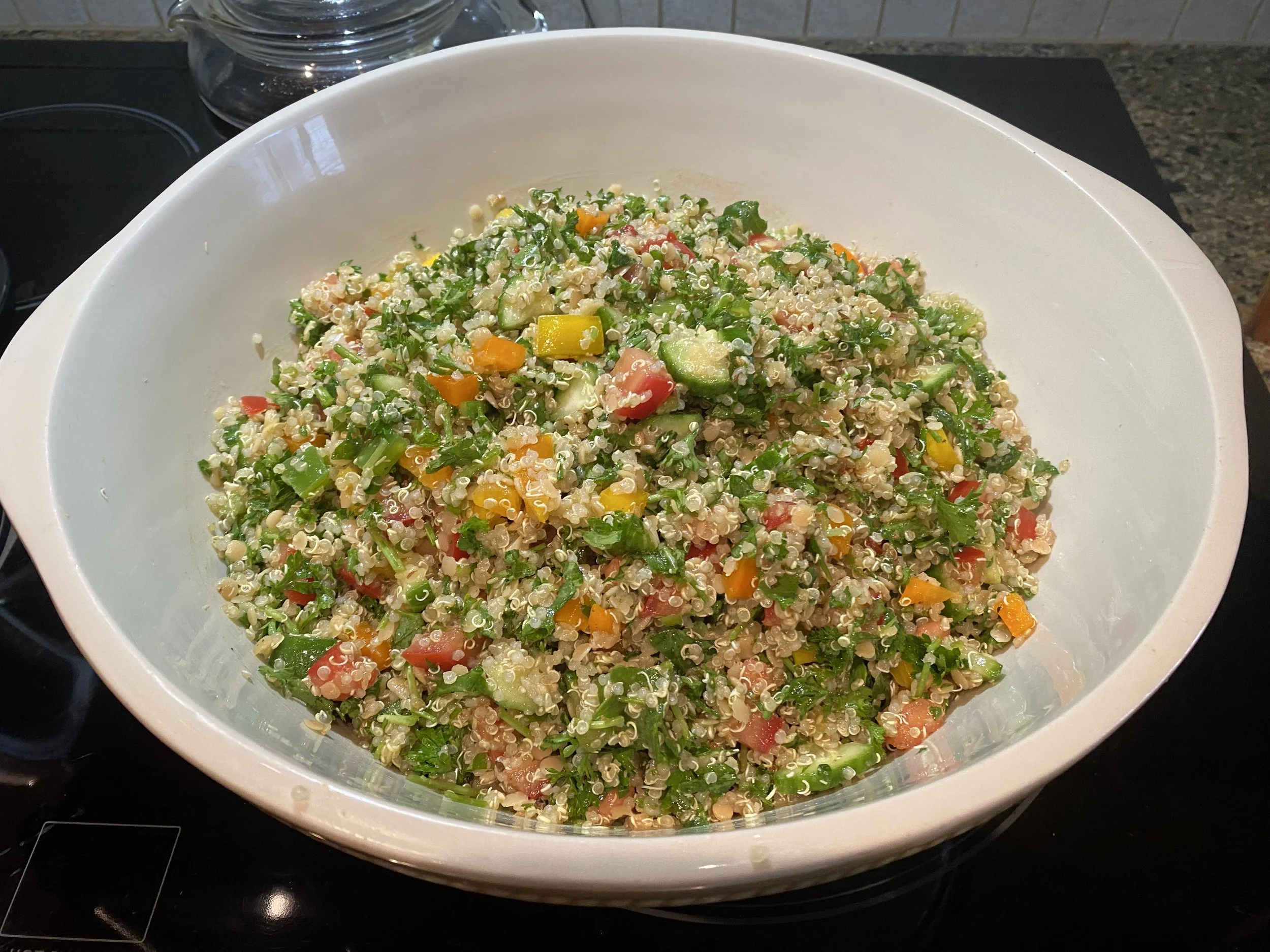 Quinoa tabbouleh salad