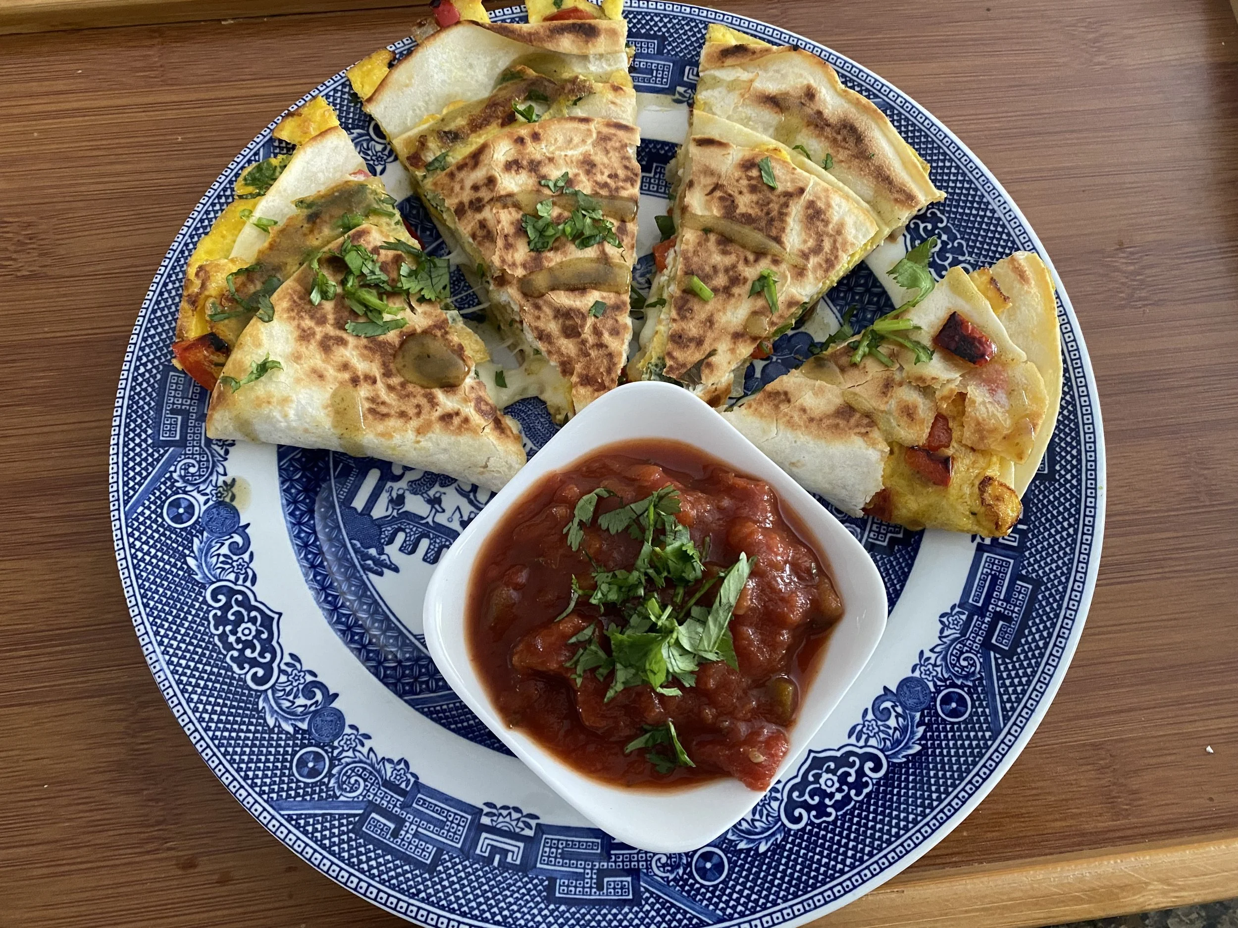 Breakfast quesadillas