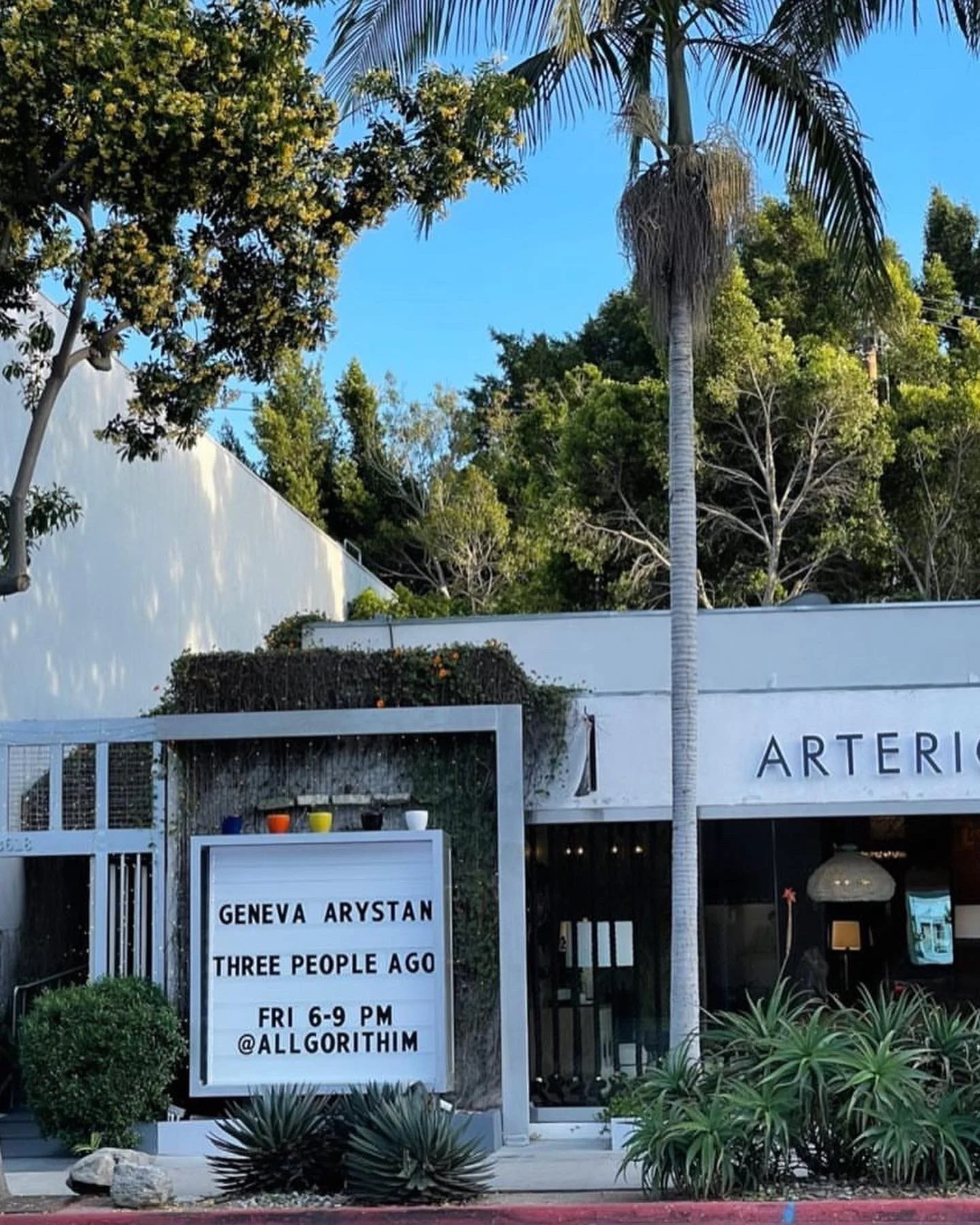 THREE PEOPLE AGO AT ALLGORITHIM GALLERY